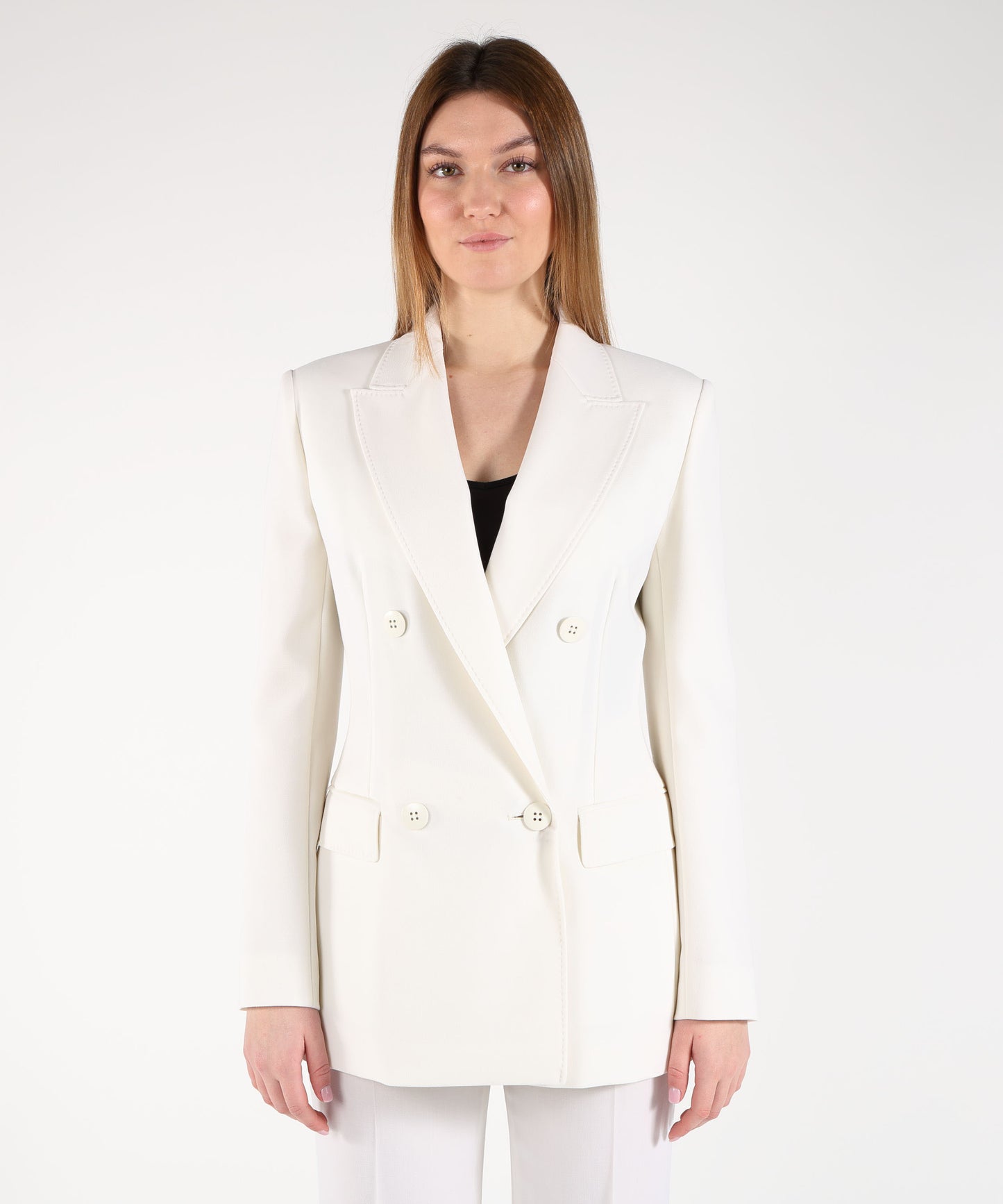 MAX MARA studio Double-breasted blazer with lapel