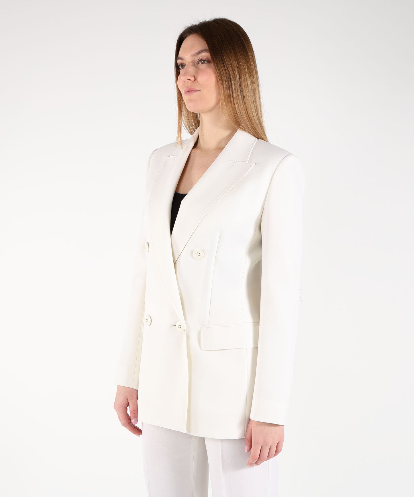 MAX MARA studio Double-breasted blazer with lapel