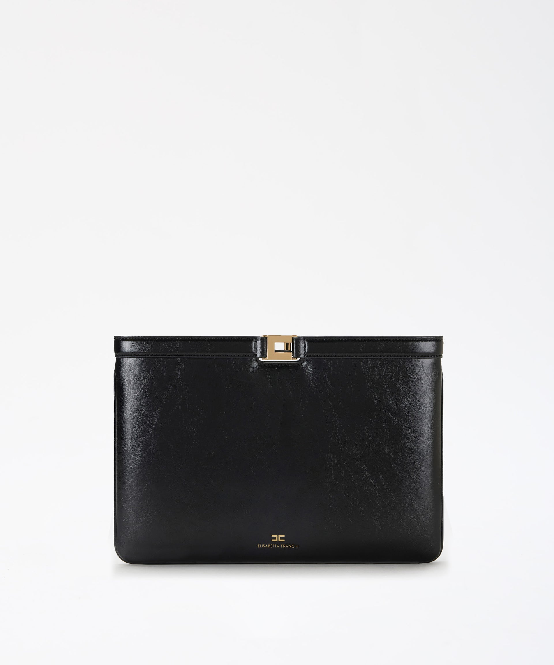 ELISABETTA FRANCHI Borsa a busta effetto naplak