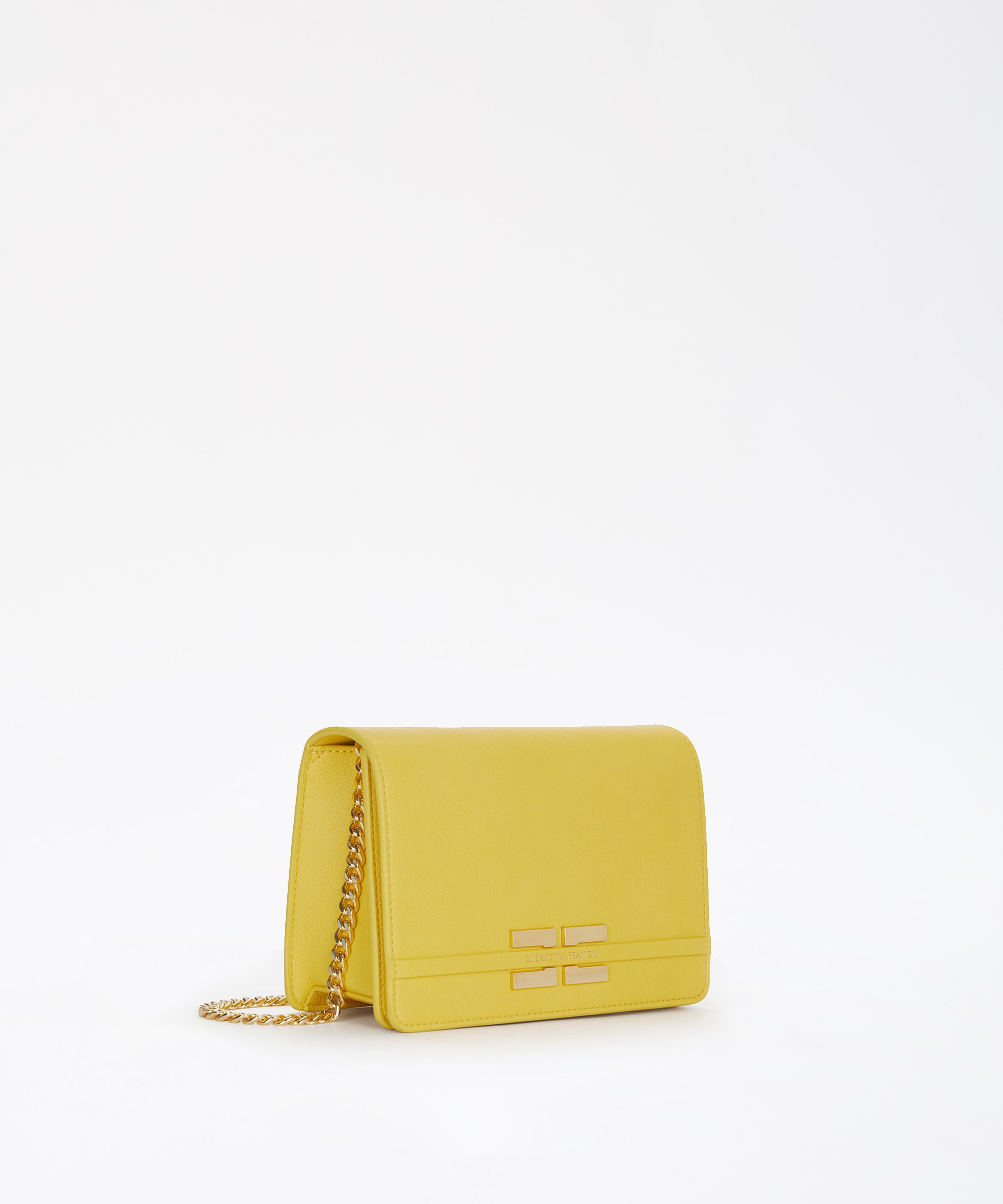 ELISABETTA FRANCHI Borsa a tracolla con catena groumette