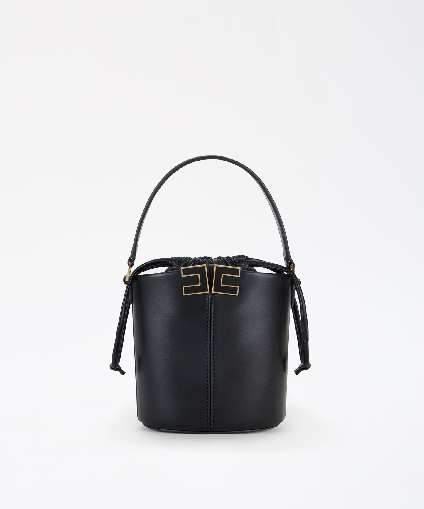 ELISABETTA FRANCHI Borsa a secchiello con dettaglio logo