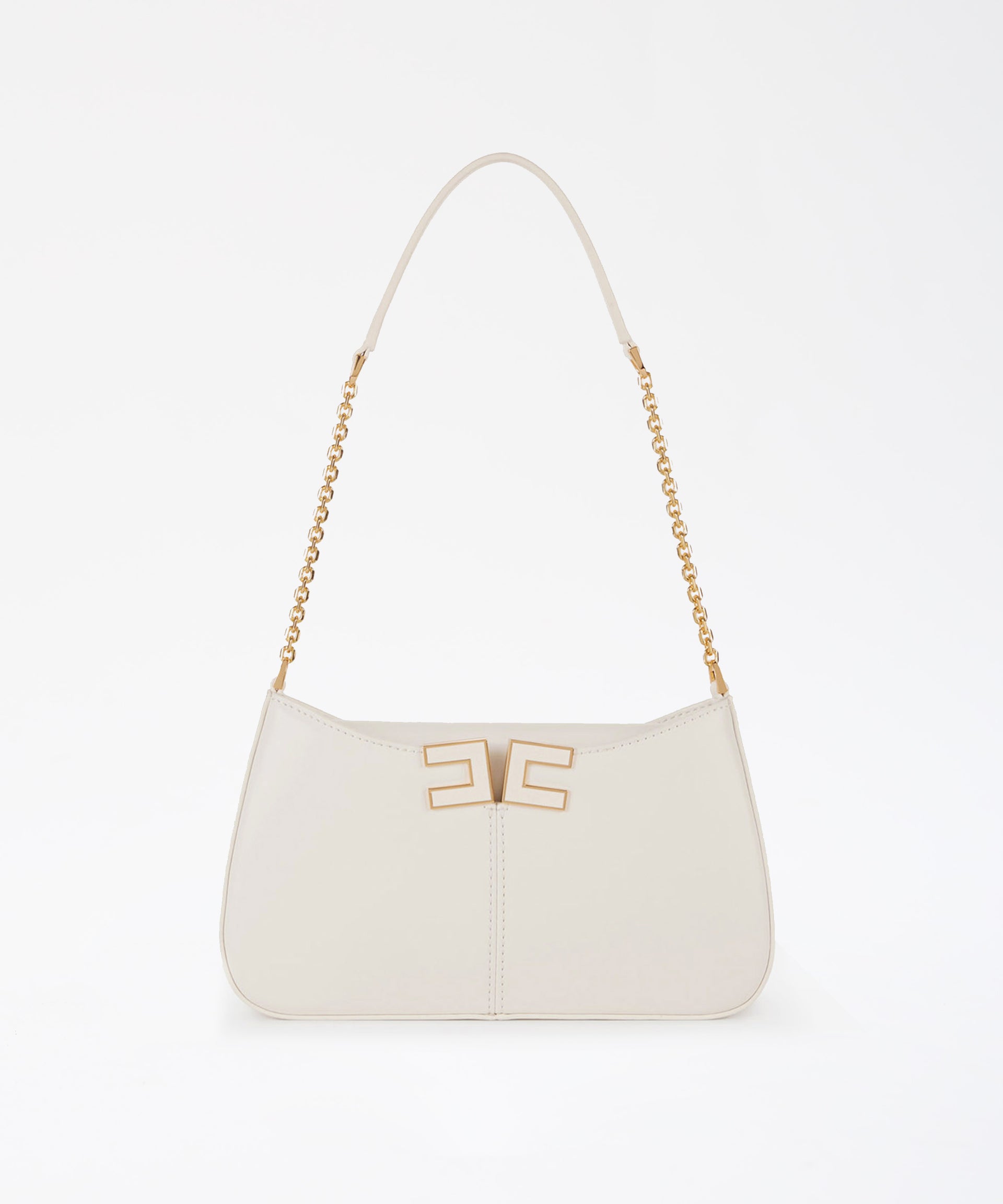 ELISABETTA FRANCHI Borsa a spalla con dettaglio logo