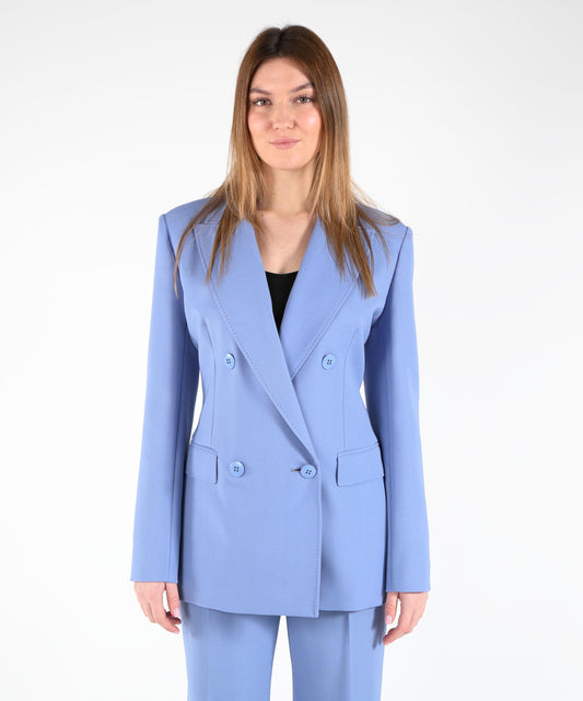 MAX MARA studio Double-breasted blazer with lapel
