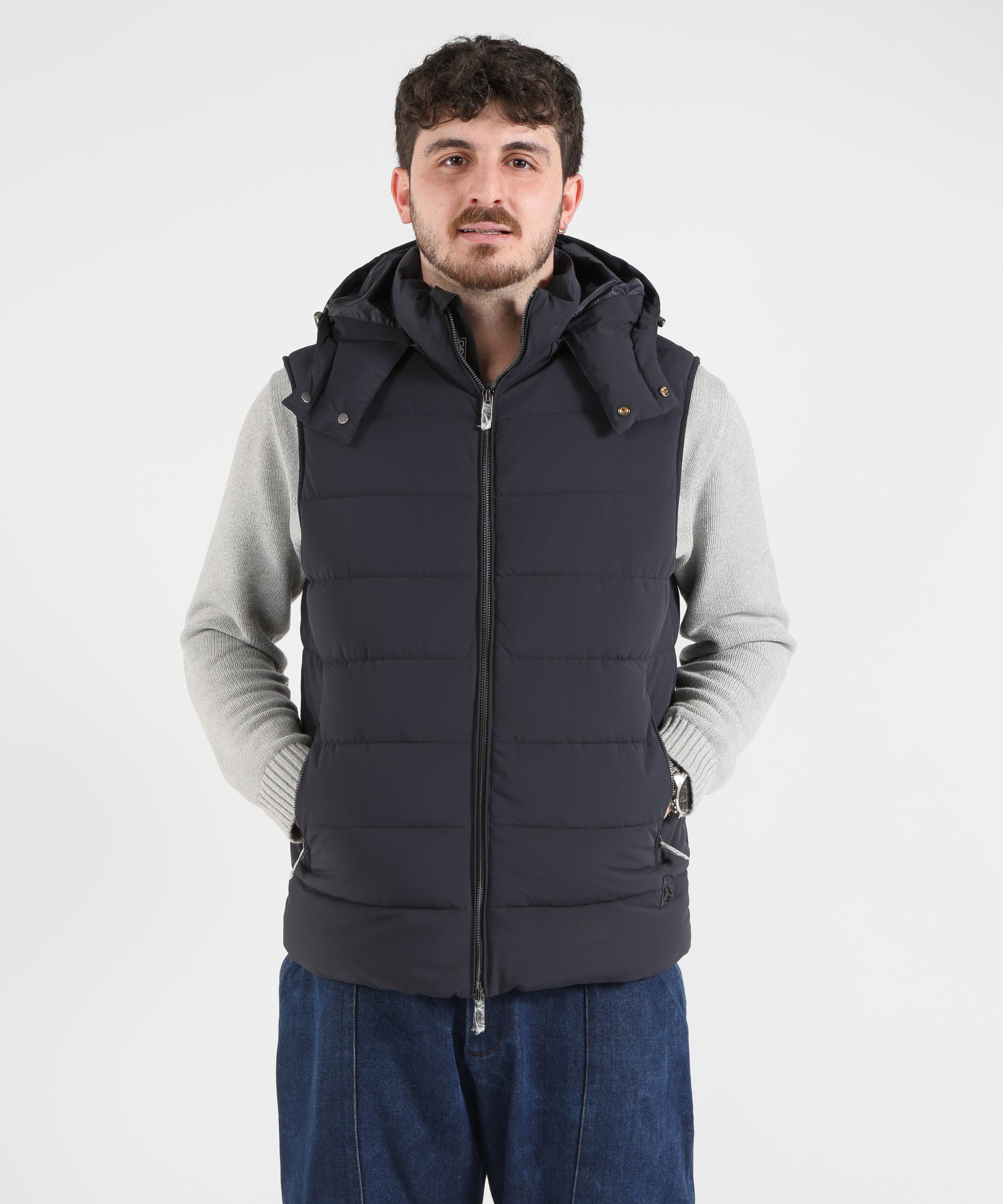 Vests HESKIMO Quilted vest Blu | HESKIMO