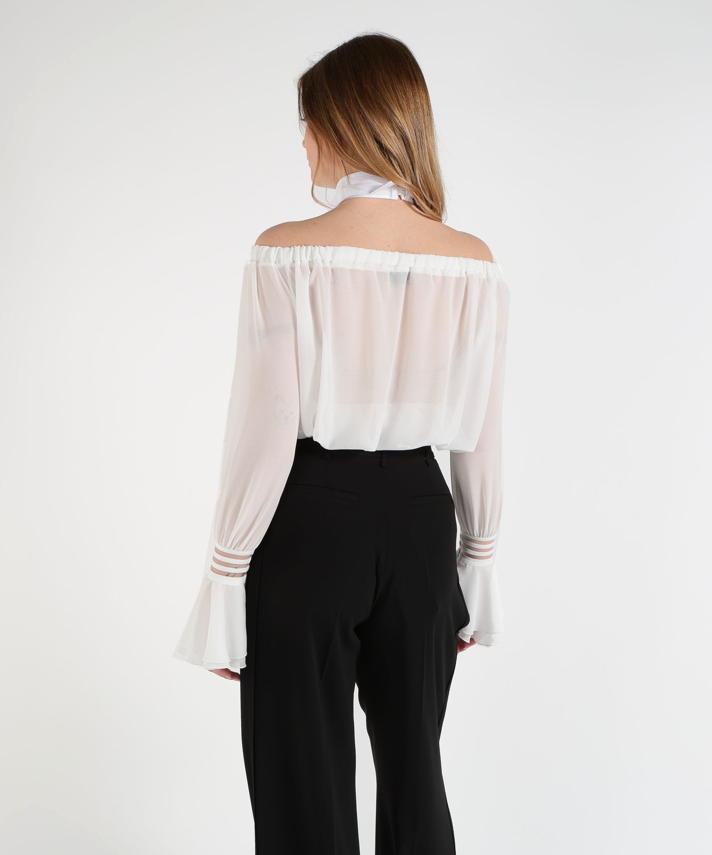 ELISABETTA FRANCHI Camicia in chiffon