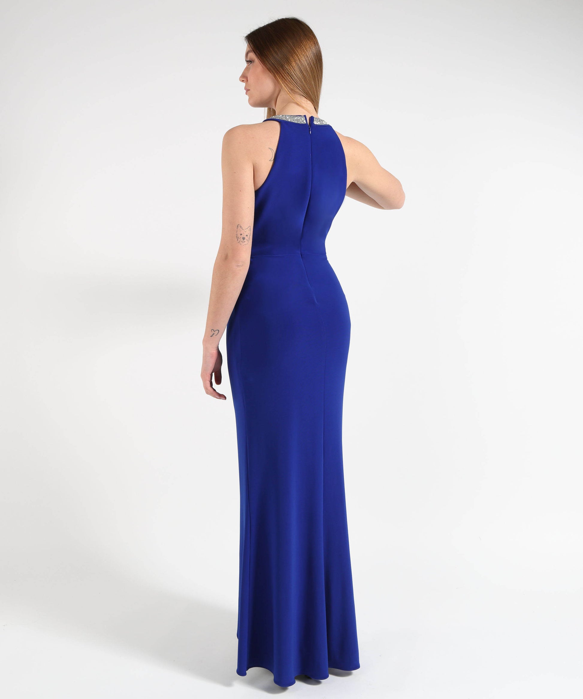 Dresses &amp; Suits RIBKOFF Halter Neck Dress Zaffiro | RIBKOFF