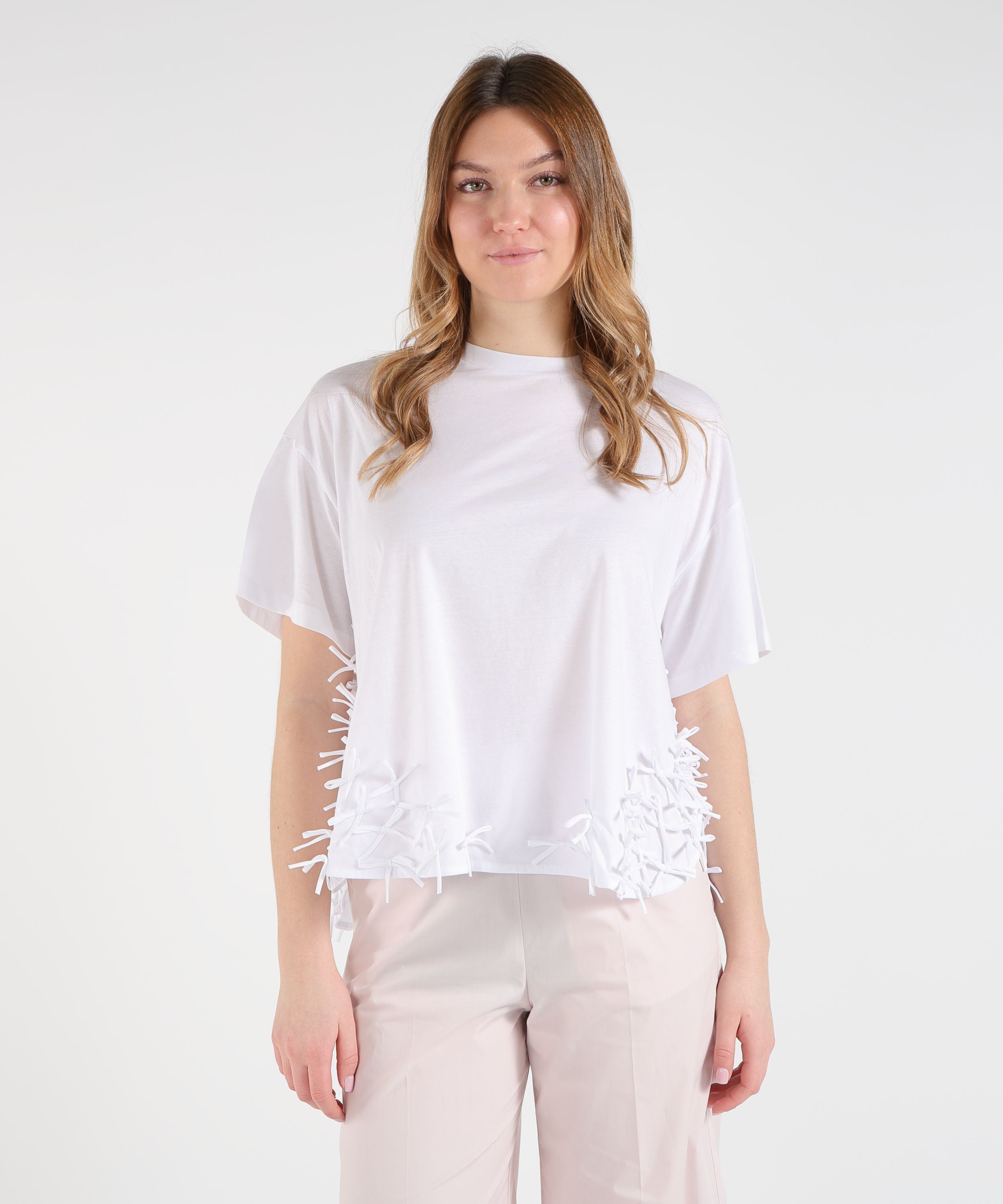 MEIMEI T-shirt con applicazioni