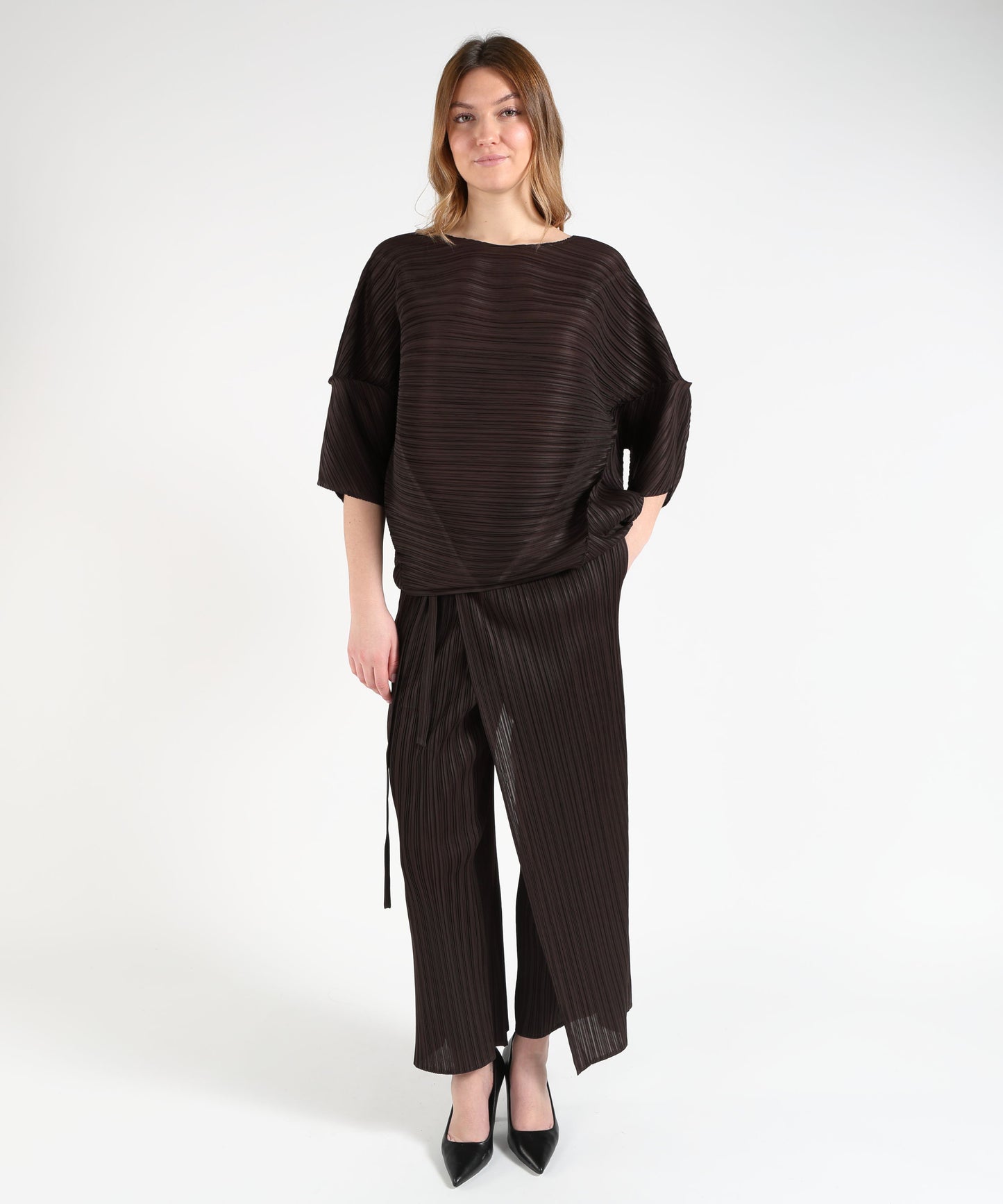 MEIMEI Pantalone plissettato