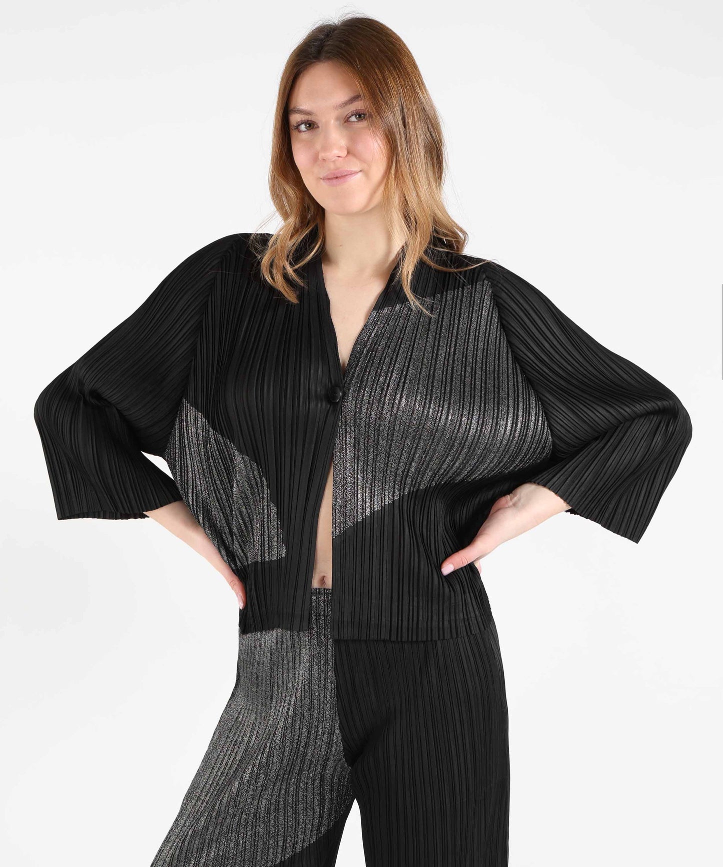 MEIMEI Cardigan un bottone