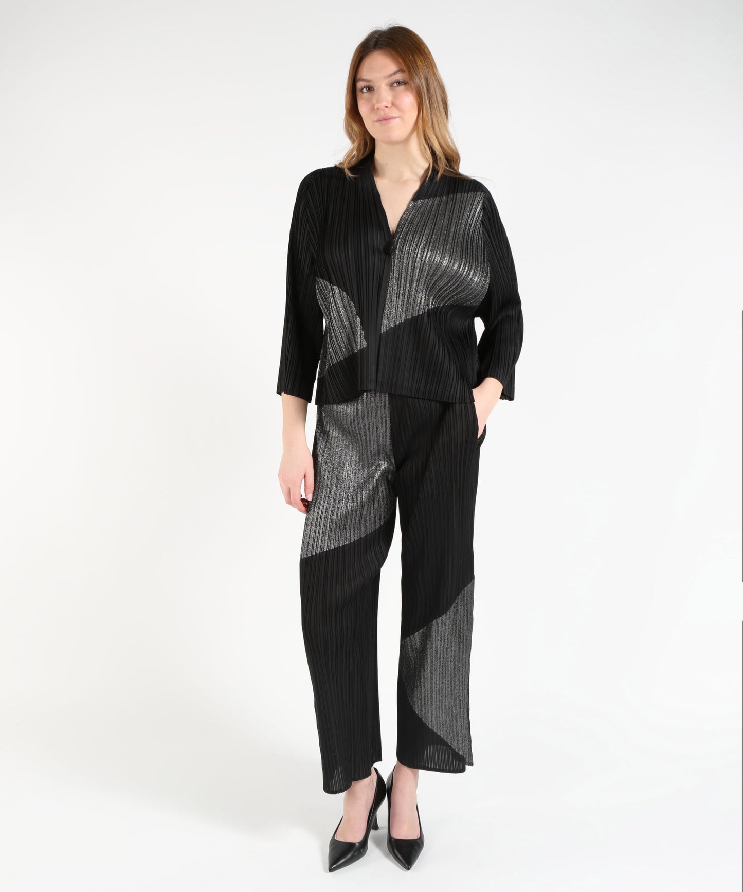 MEIMEI Pantalone plissè