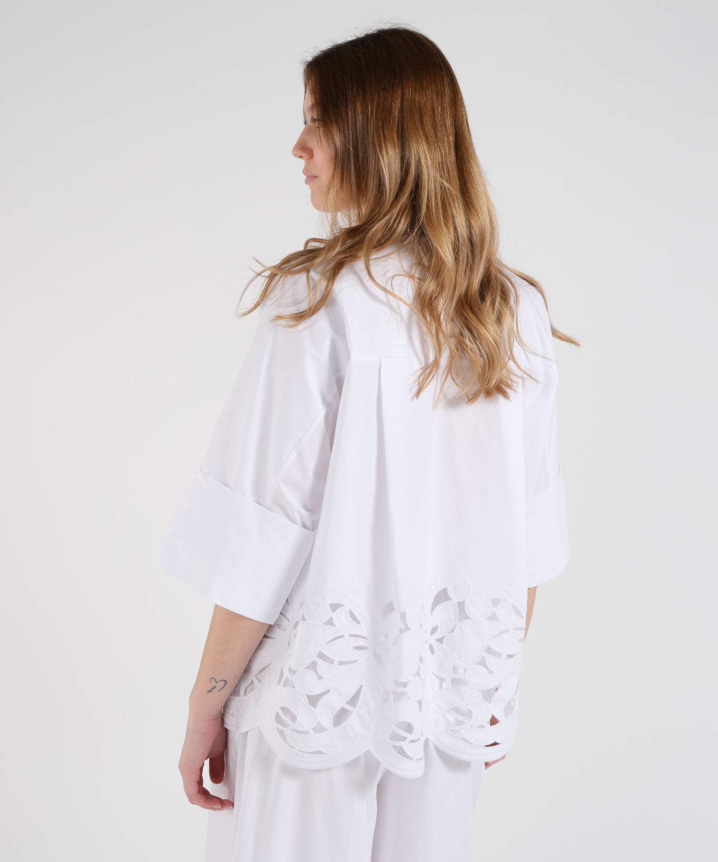MEIMEI Blusa con ricamo