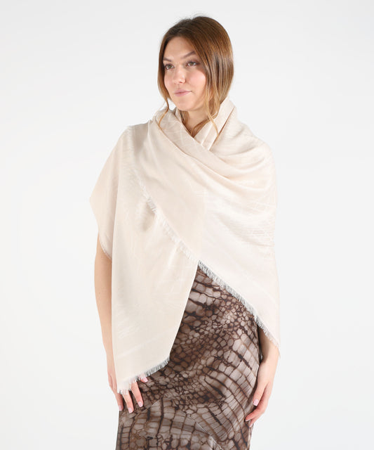 ELISABETTA FRANCHI Sciarpa in lurex