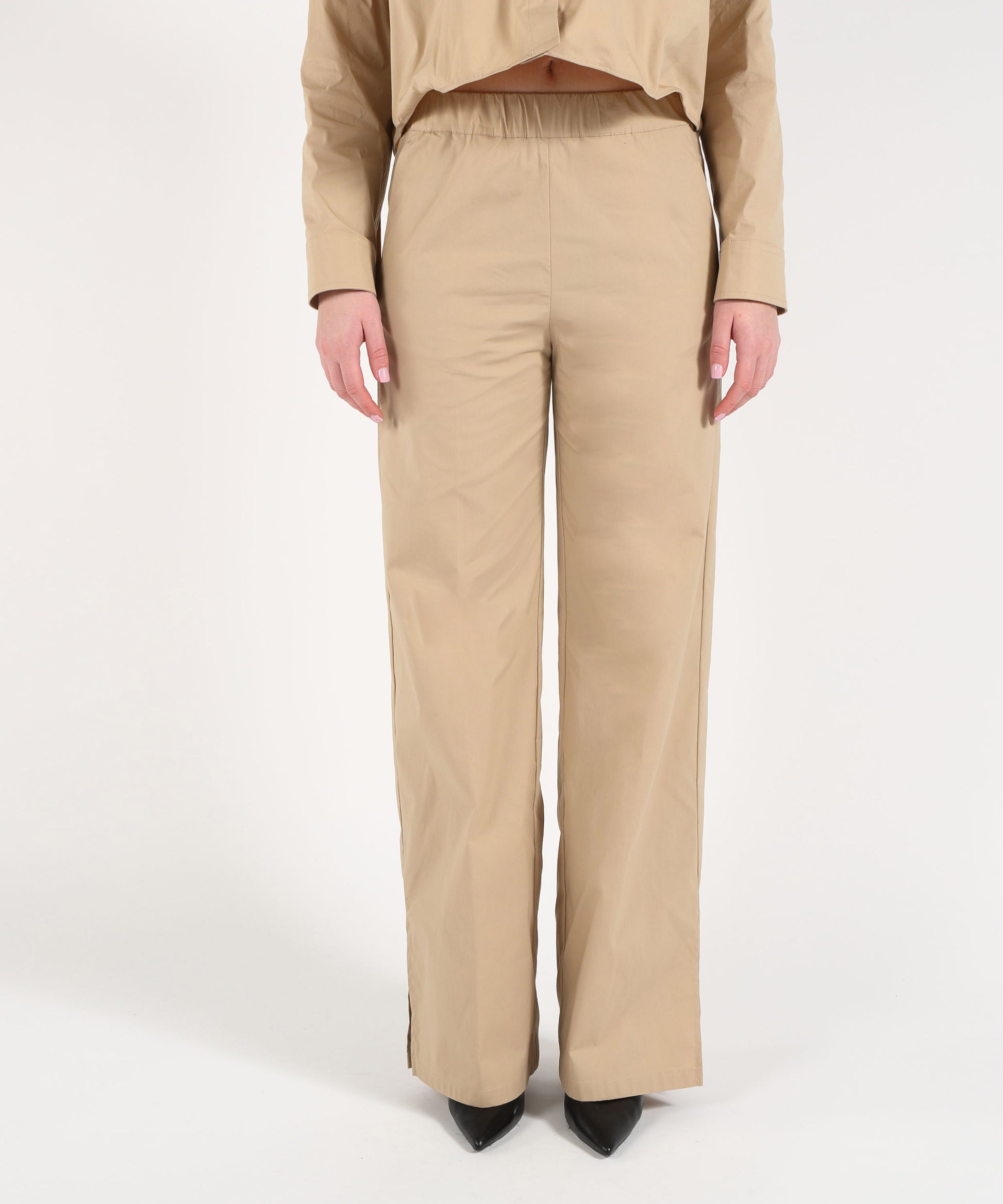 Pantaloni LIVIANA CONTI Pantalone Julian Cremino | LIVIANA CONTI