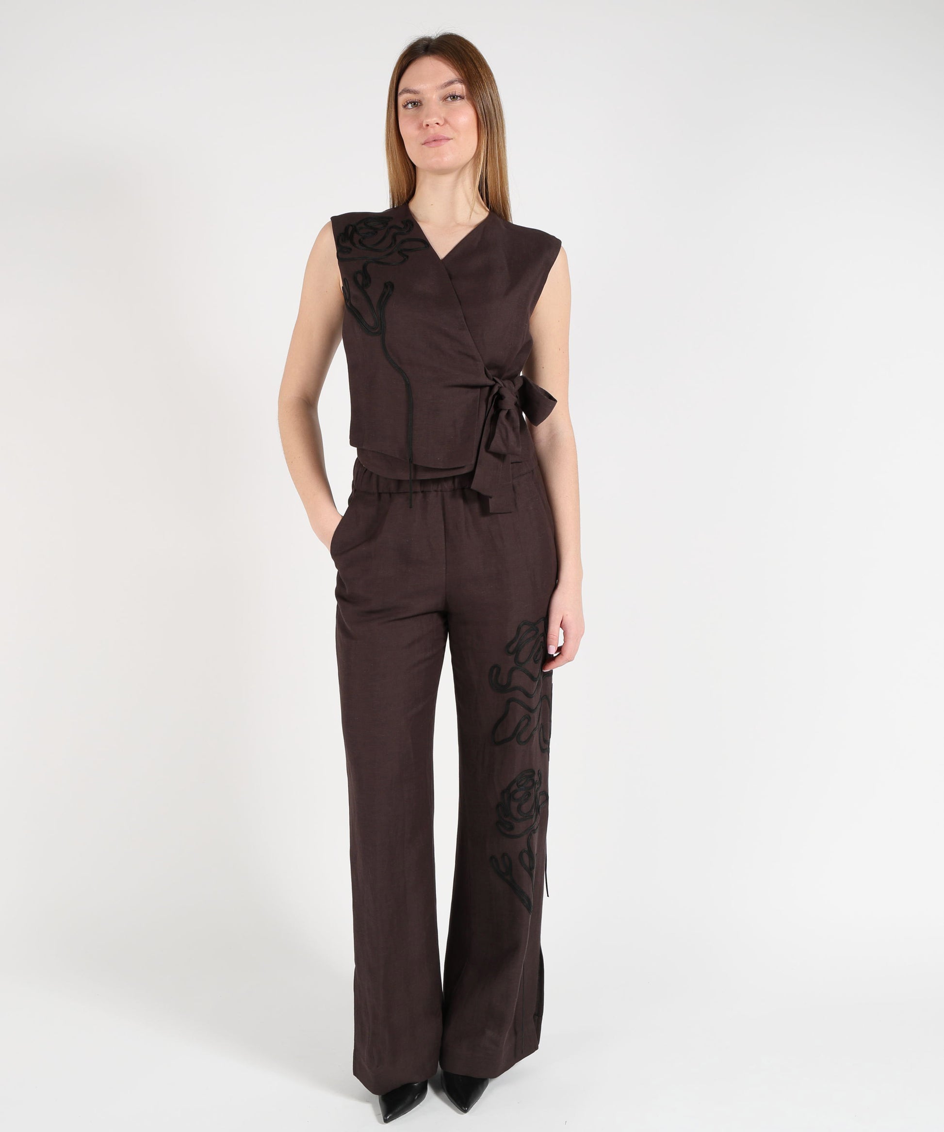 Pantaloni LIVIANA CONTI Pantaloni Julian Fondente | LIVIANA CONTI