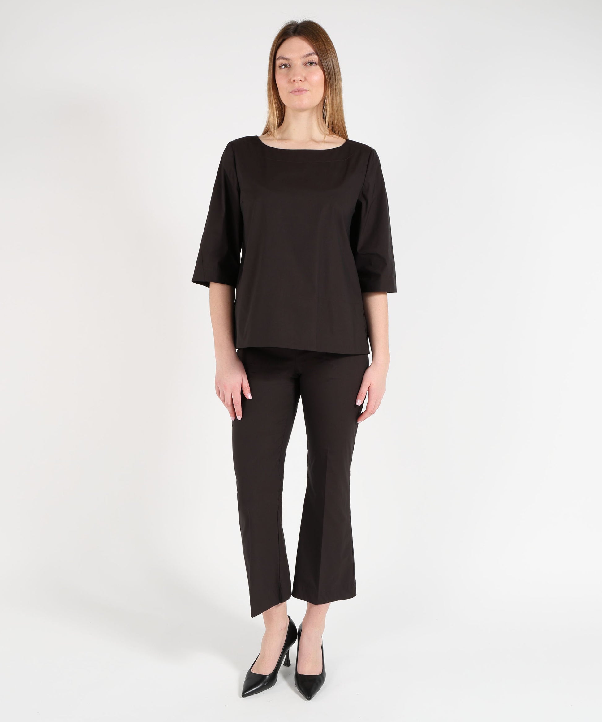 Pantaloni LIVIANA CONTI Pantalone Claudette Fondente | LIVIANA CONTI