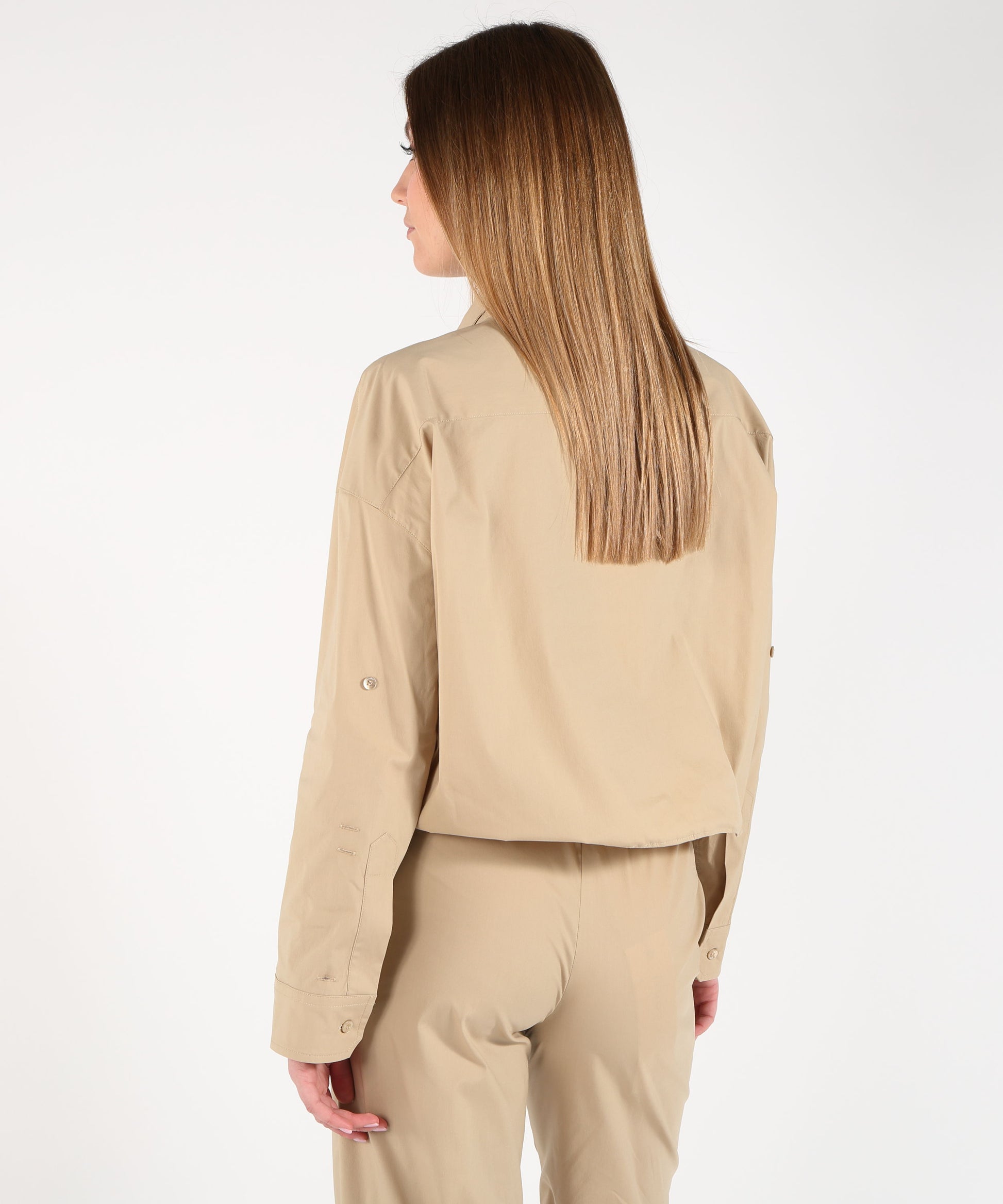Camicie LIVIANA CONTI Camicia Glenda Cremino | LIVIANA CONTI