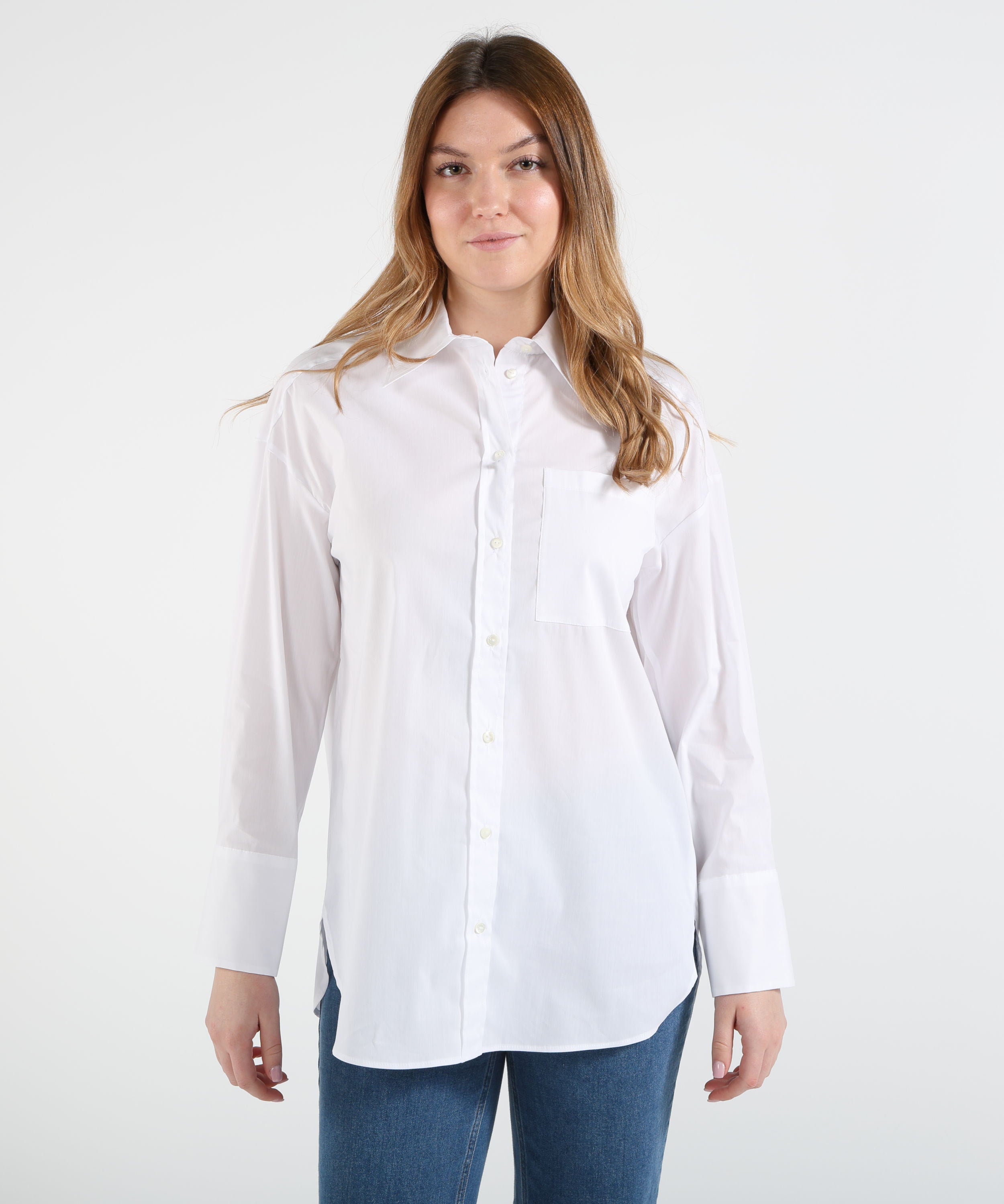 PENNYBLACK Camicia oversite in popline