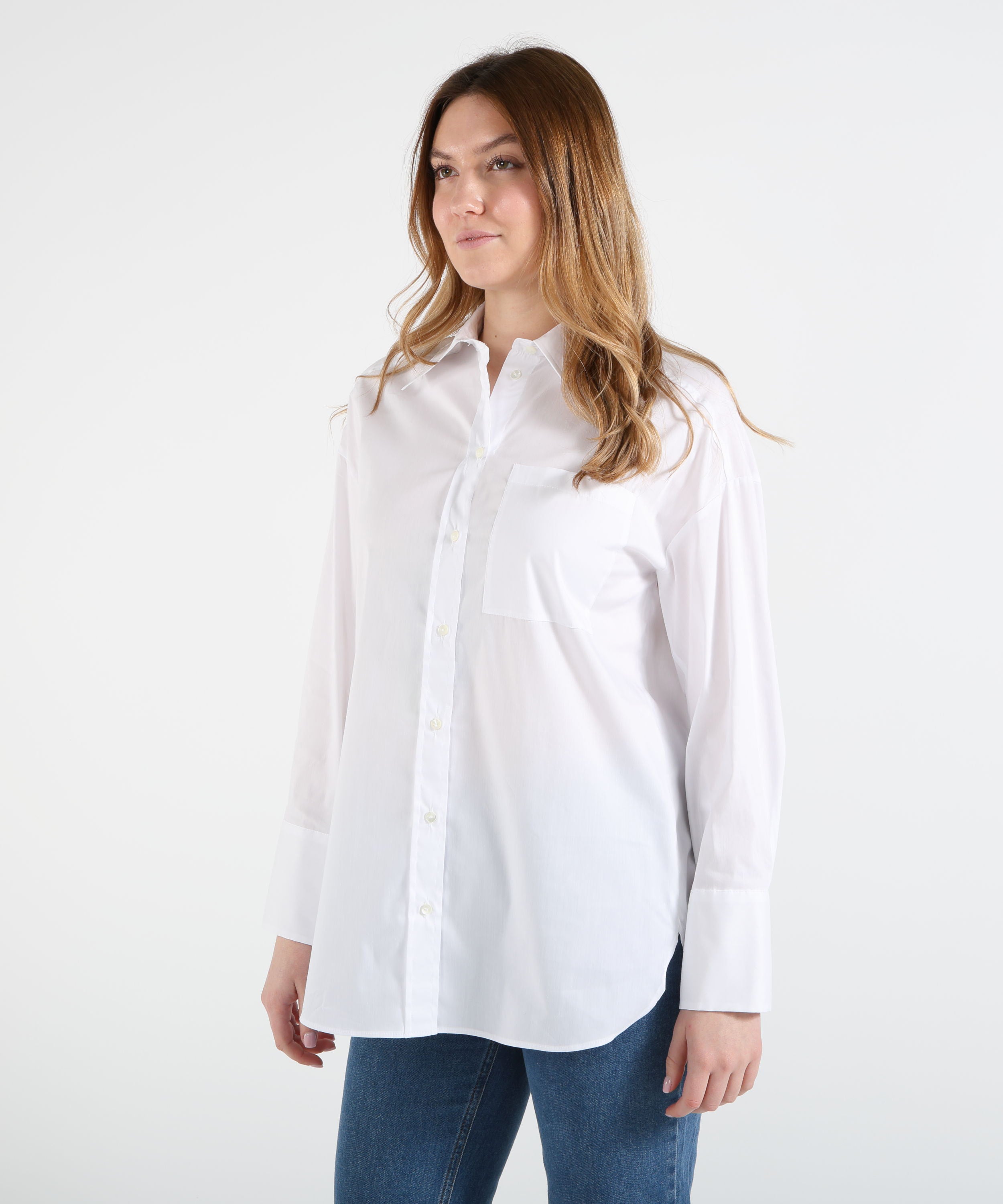 PENNYBLACK Camicia oversite in popline