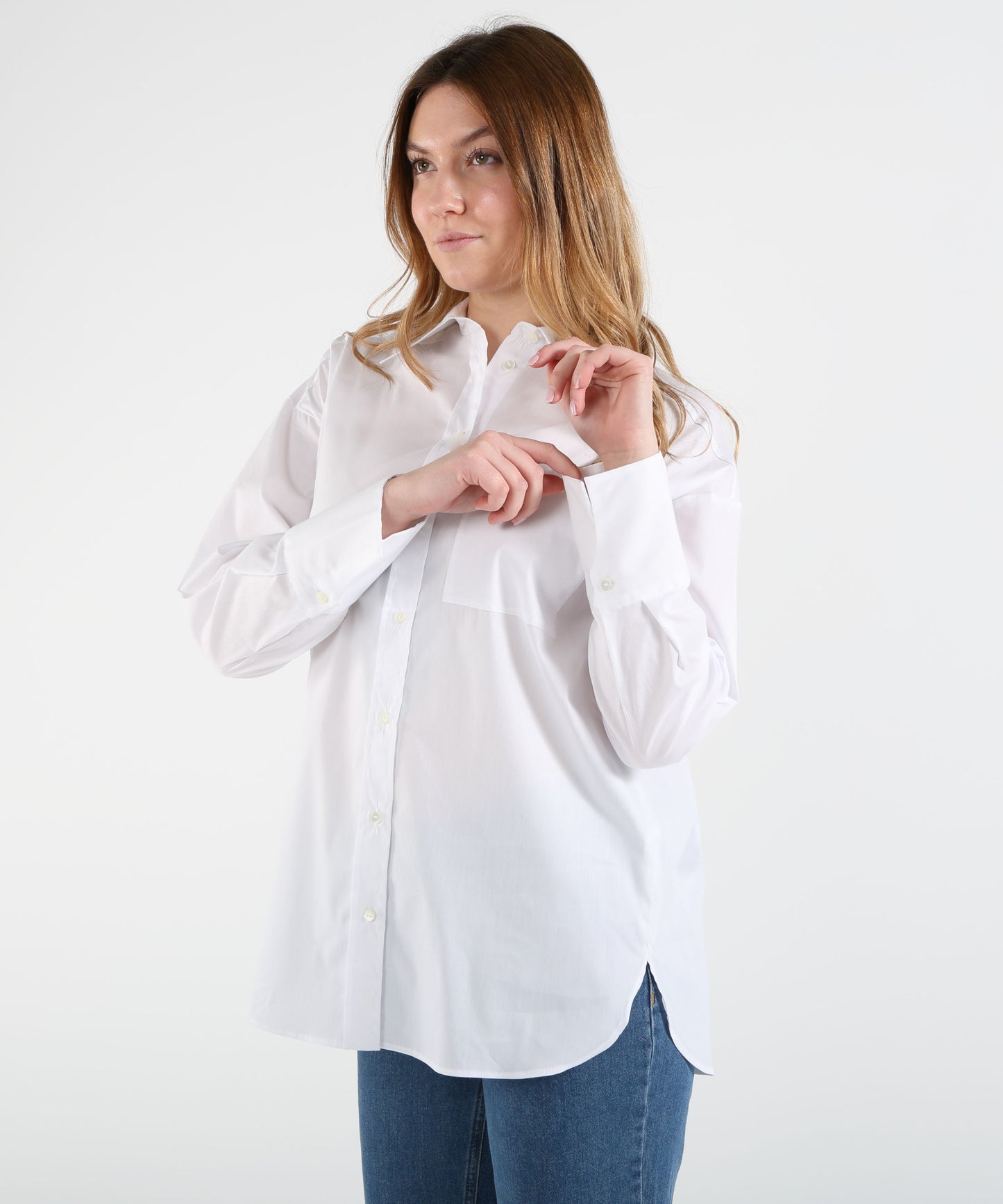 PENNYBLACK Camicia oversite in popline