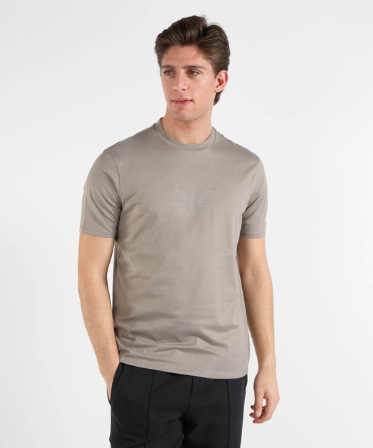 EMPORIO ARMANI T-shirt Girocollo in Cotone Pima