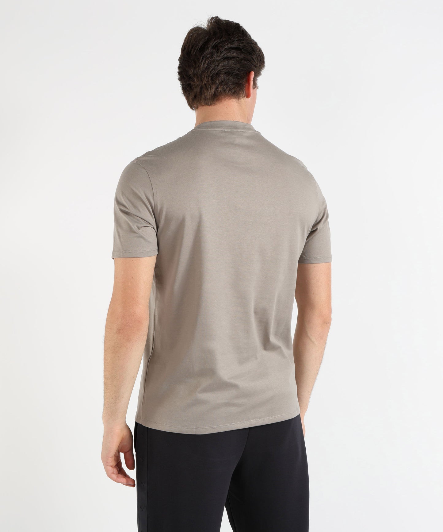 EMPORIO ARMANI T-shirt Girocollo in Cotone Pima