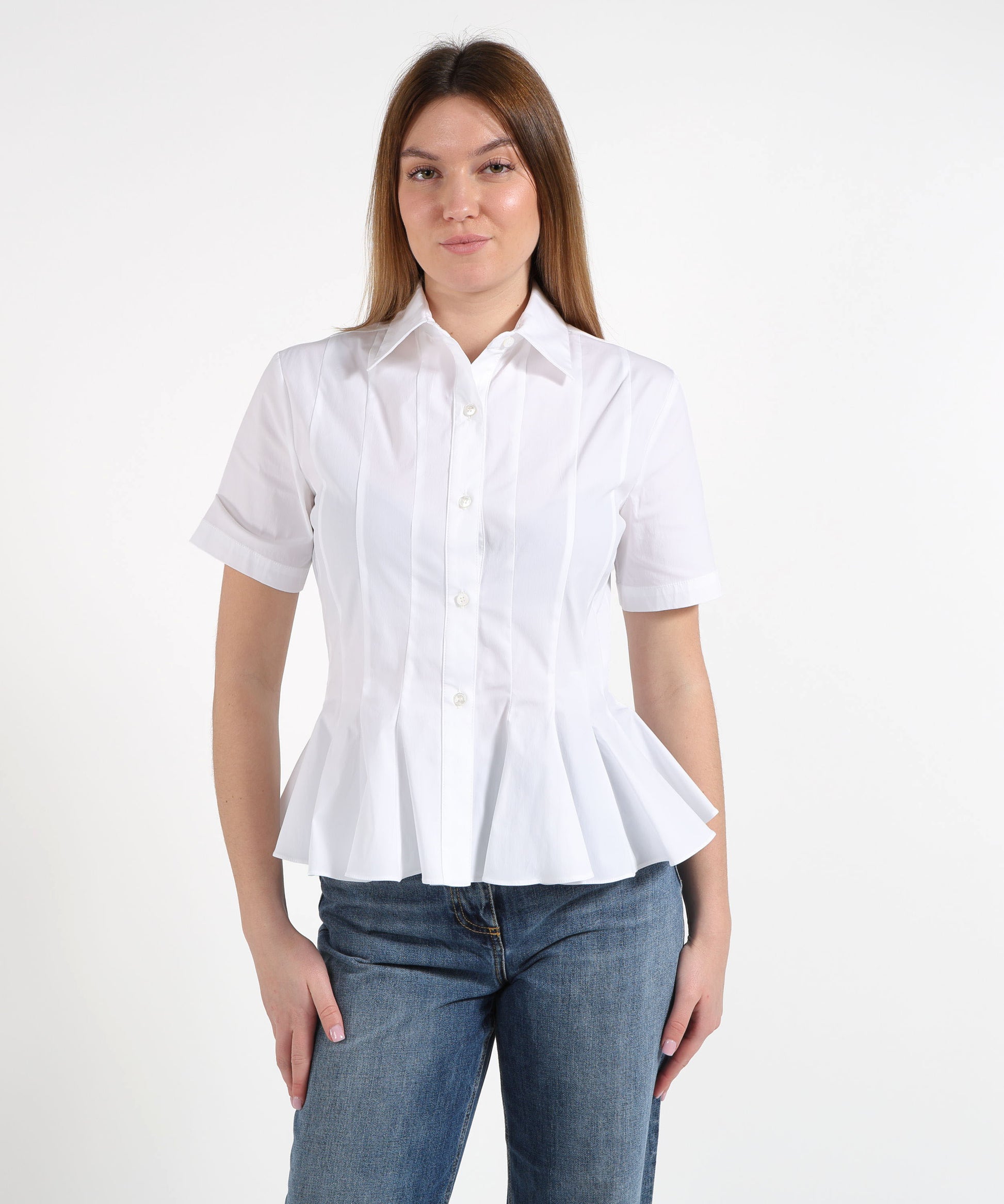 Camicie LIVIANA CONTI Camicia a manica corta Bianco | LIVIANA CONTI