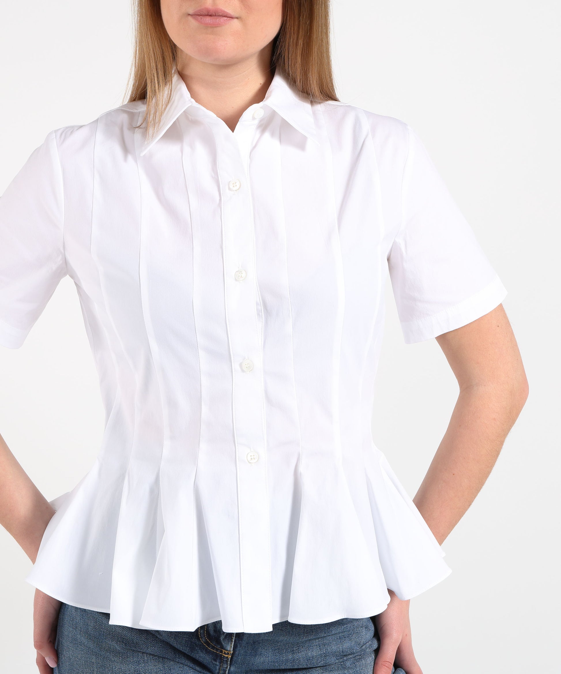 Camicie LIVIANA CONTI Camicia a manica corta Bianco | LIVIANA CONTI
