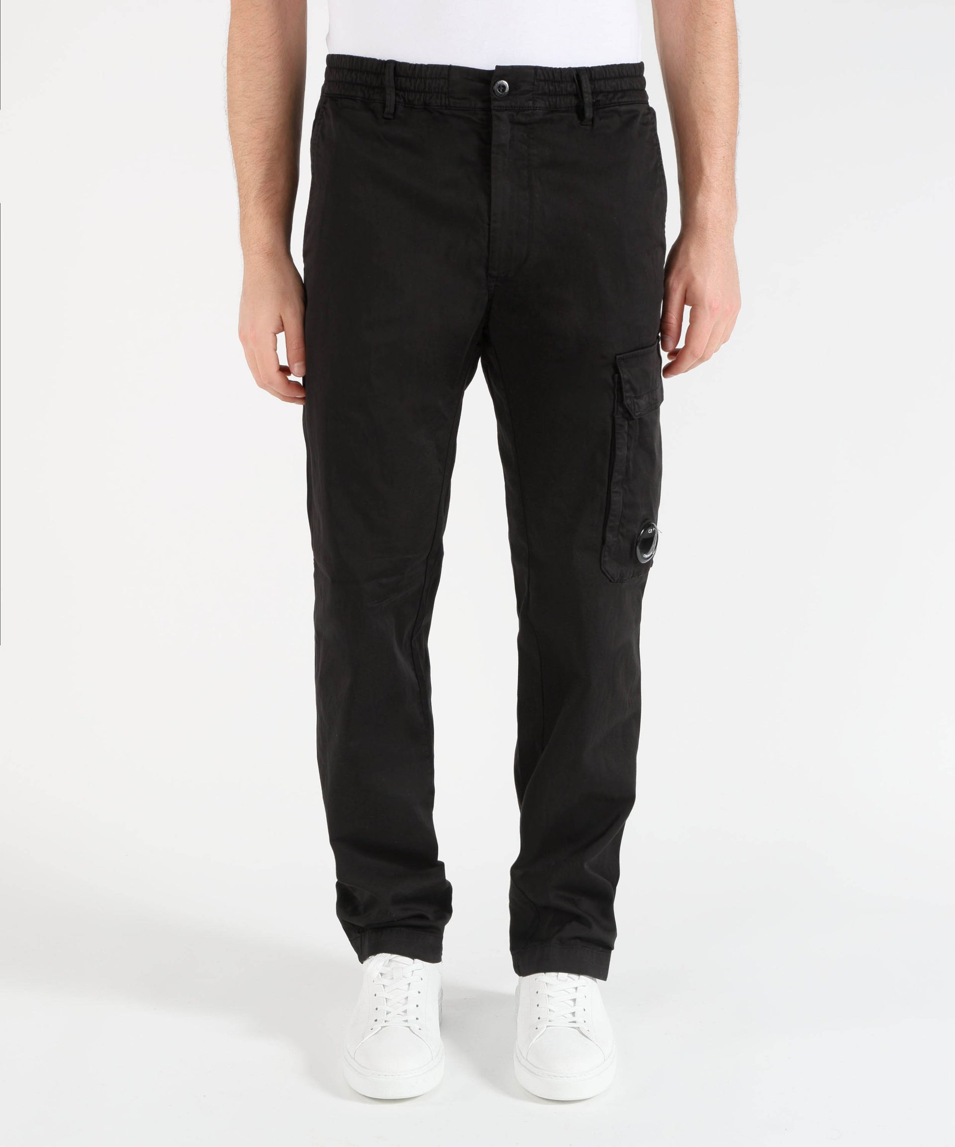 C.P. COMPANY Stretch Sateen Regular Cargo Pants
