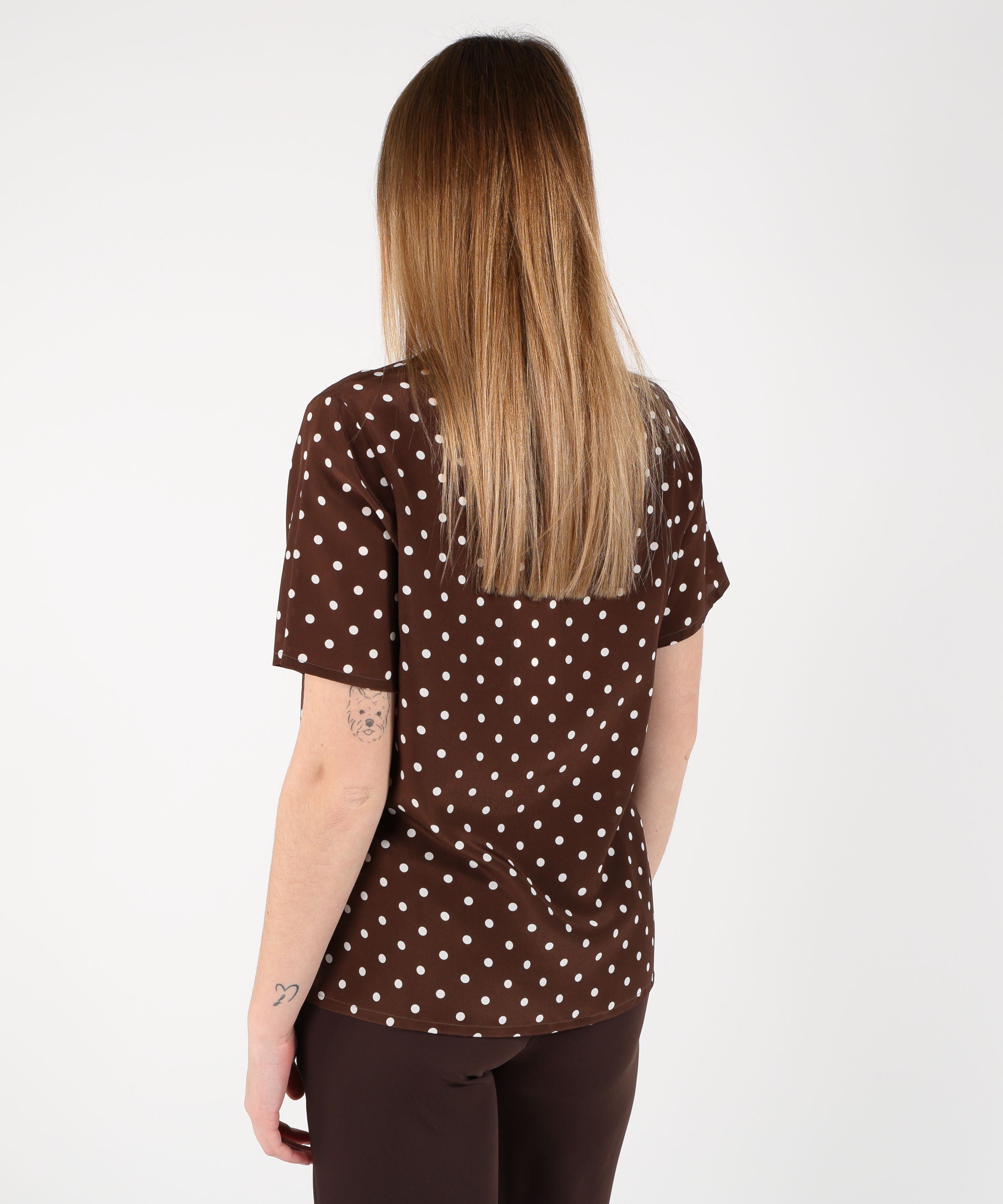 P.A.R.O.S.H. Blusa a pois