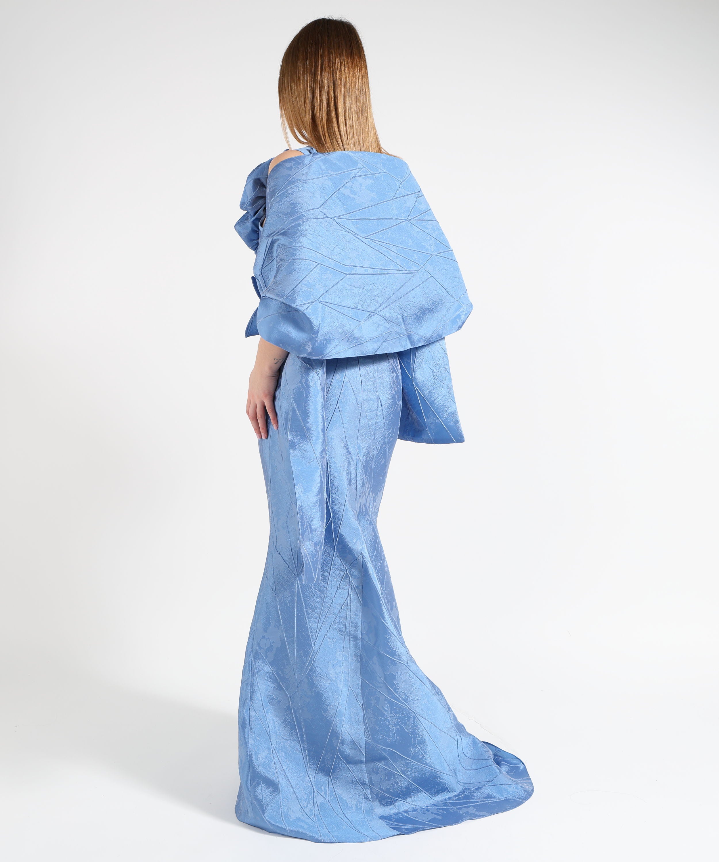 Dresses & Suits SONIA PENA One-shoulder dress Azzurro | SONIA PENA