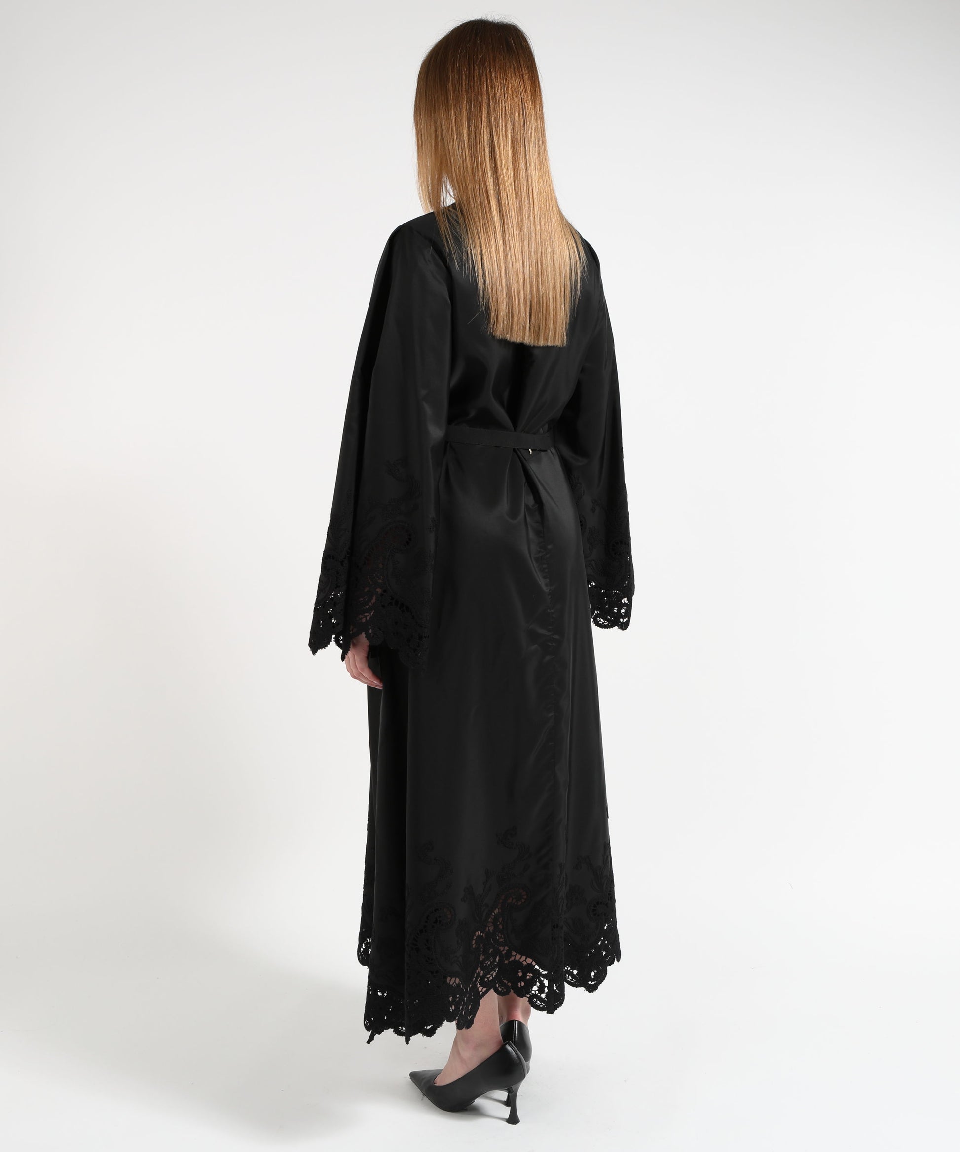 Dresses &amp; Suits CO.GO Wide Long Dress Nero | CO.GO