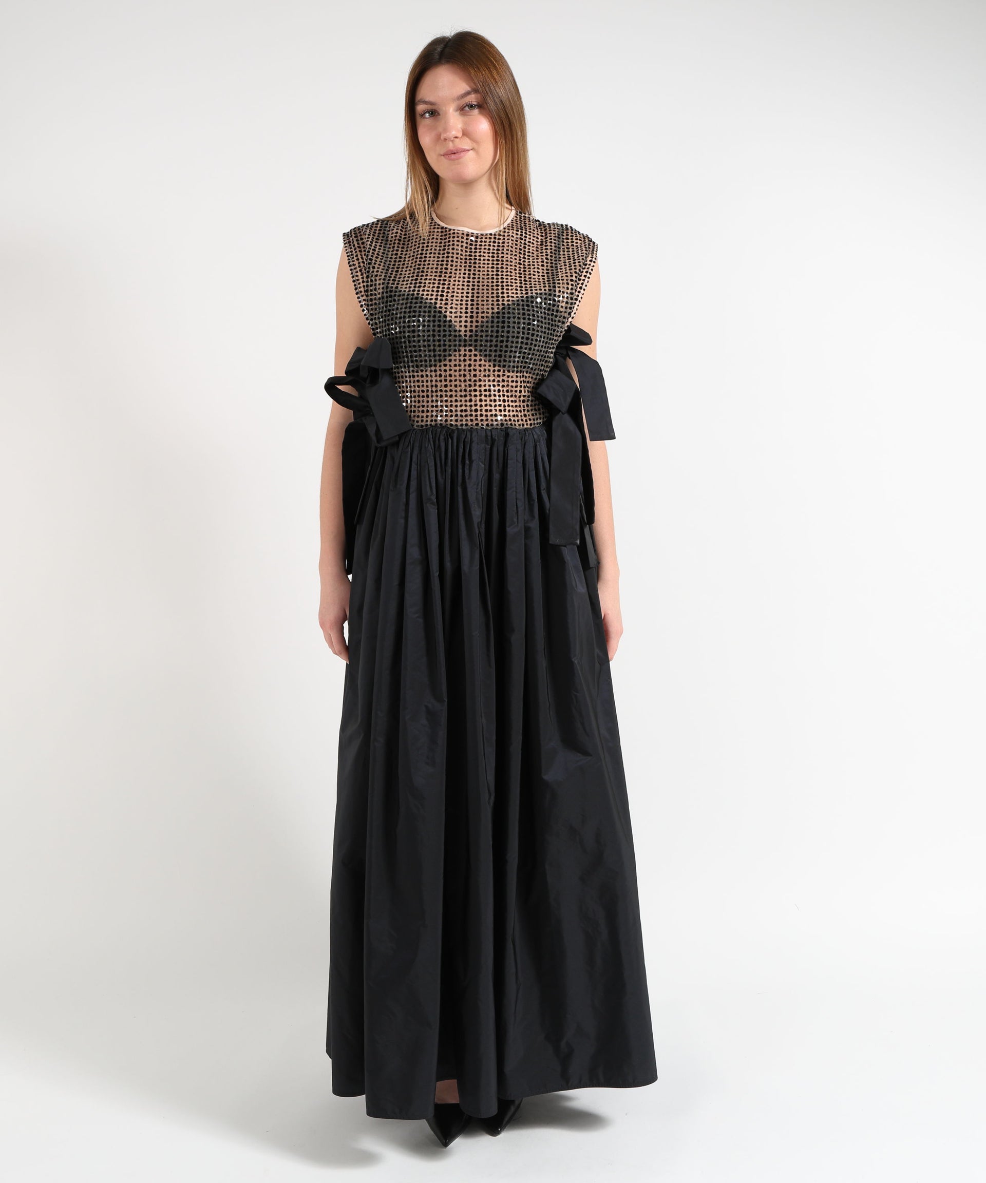 CO.GO Abito con paillettes