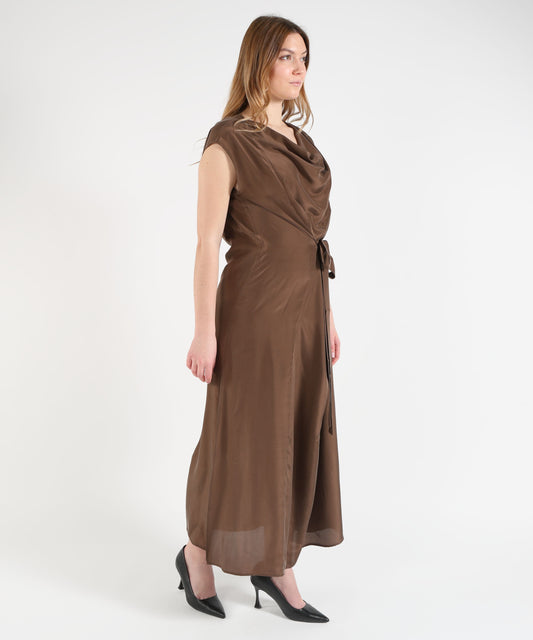 P.A.R.O.S.H. Dress with keyhole neckline