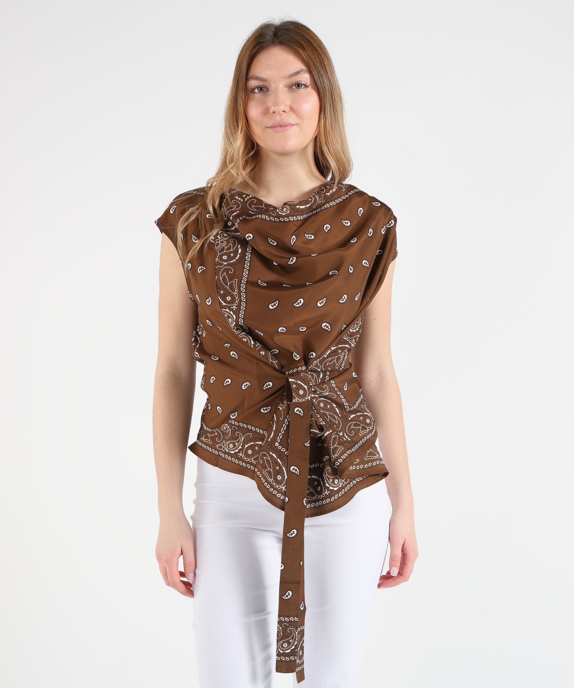 P.A.R.O.S.H. Blusa fantasia bandana