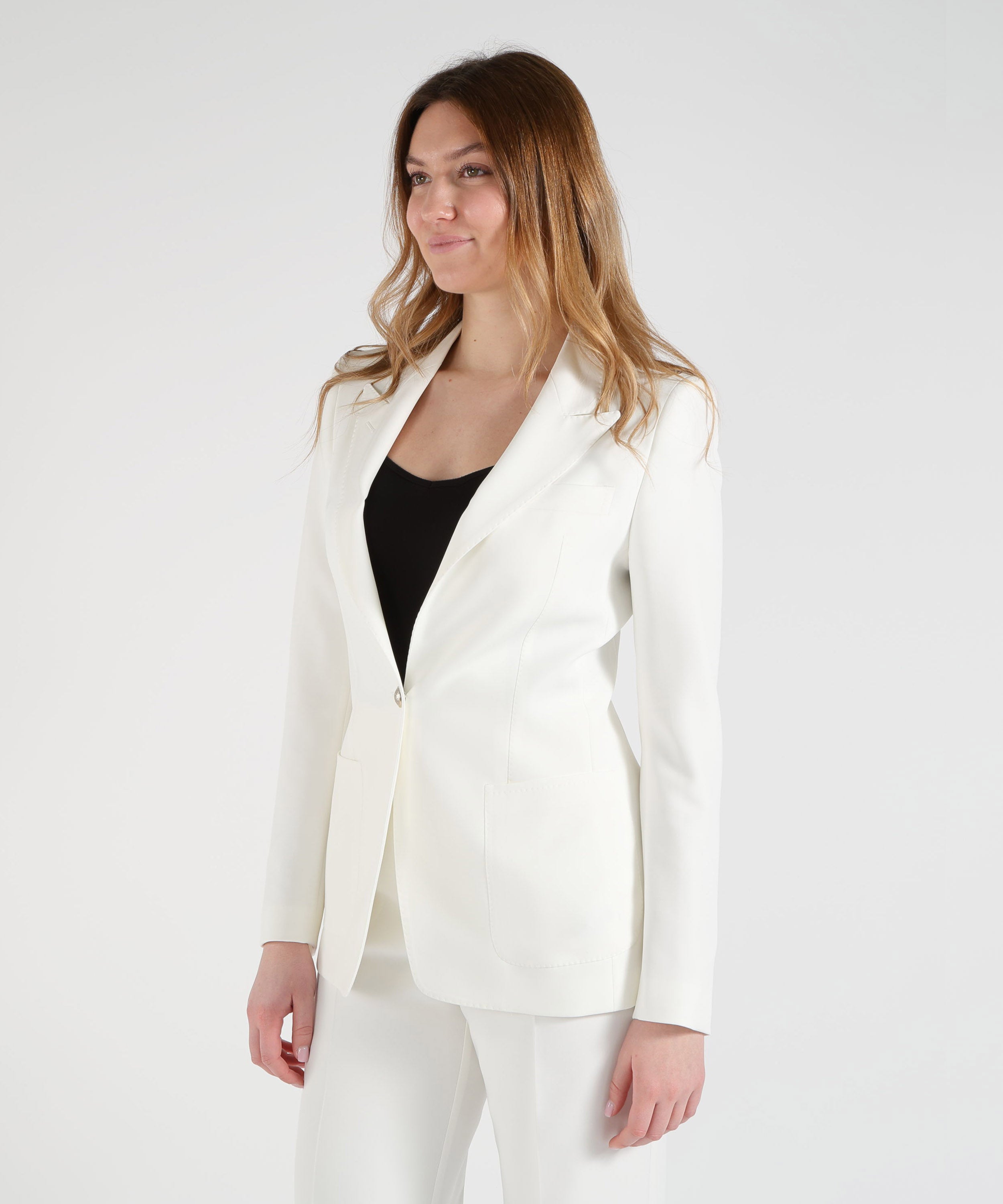 Women's Suits TAGLIATORE Single-Breasted Suit Bianco | TAGLIATORE