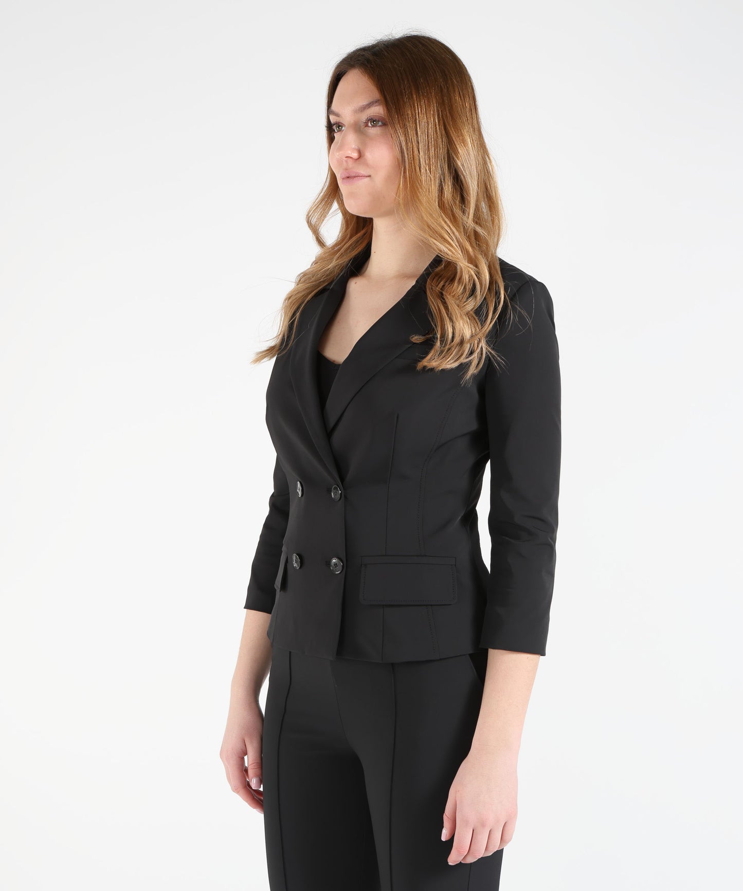 ELISABETTA FRANCHI Giacca in tessuto tecnico bielastico