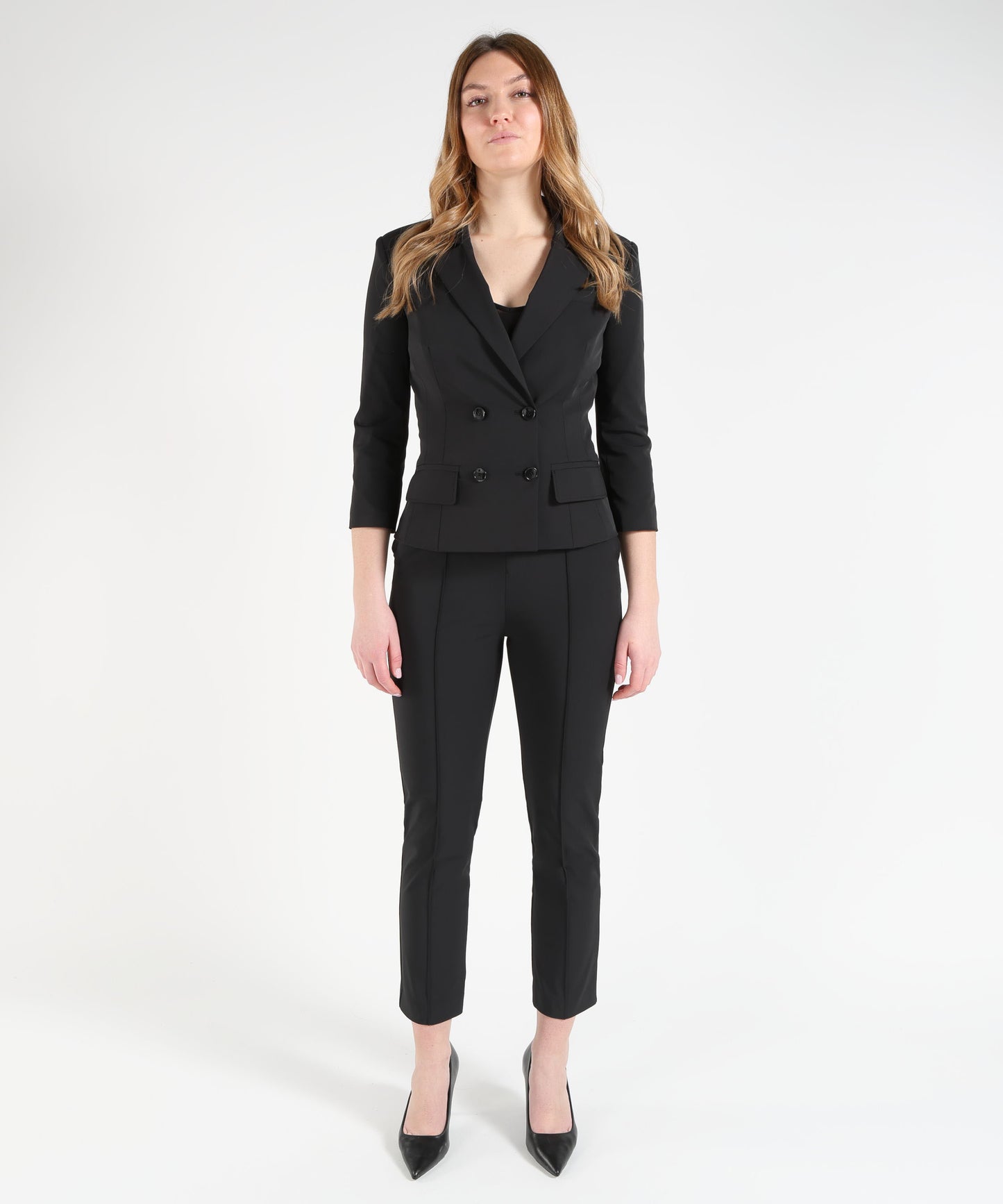 ELISABETTA FRANCHI Giacca in tessuto tecnico bielastico