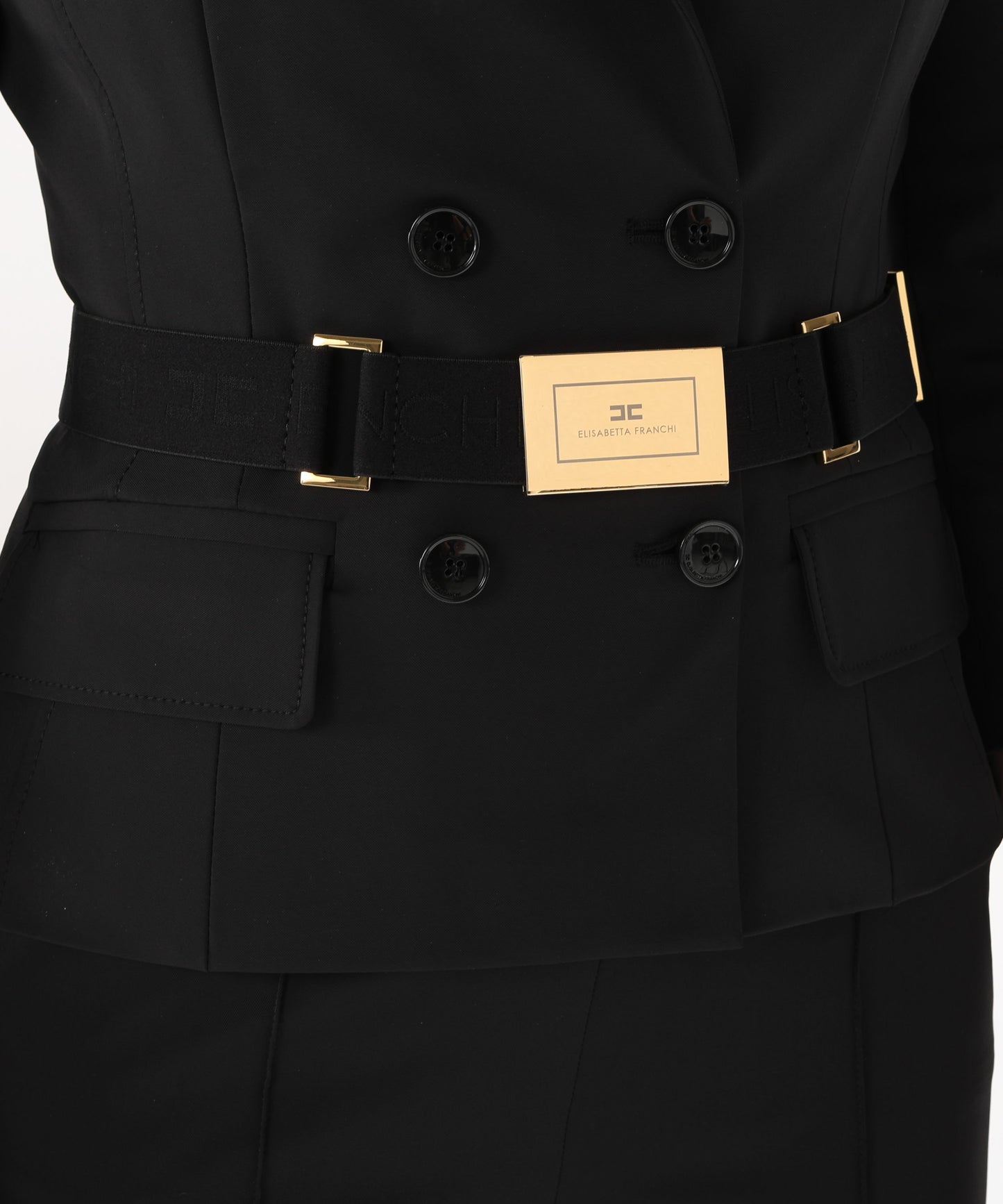 ELISABETTA FRANCHI Giacca in tessuto tecnico bielastico