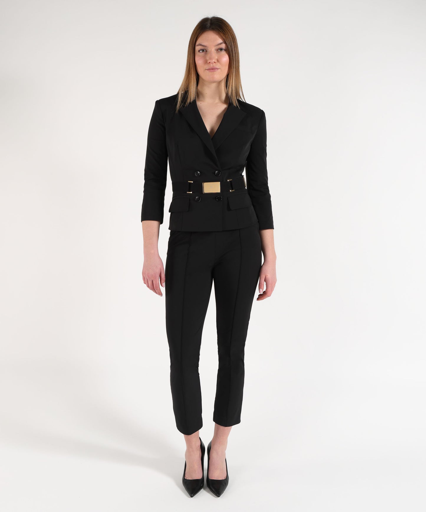 ELISABETTA FRANCHI Giacca in tessuto tecnico bielastico