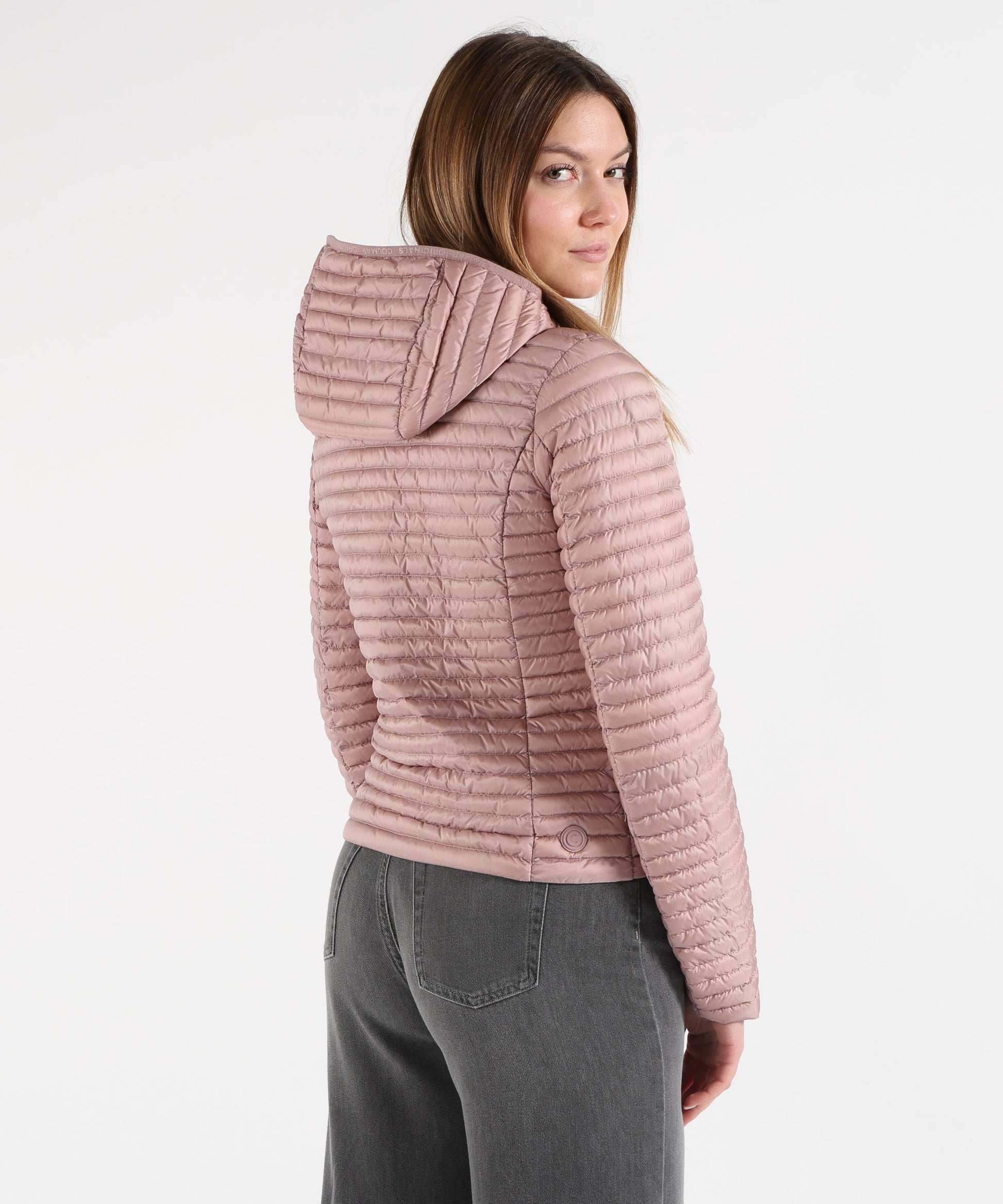 Jackets COLMAR Ultra-Lightweight Packable Down Jacket Rosa | COLMAR