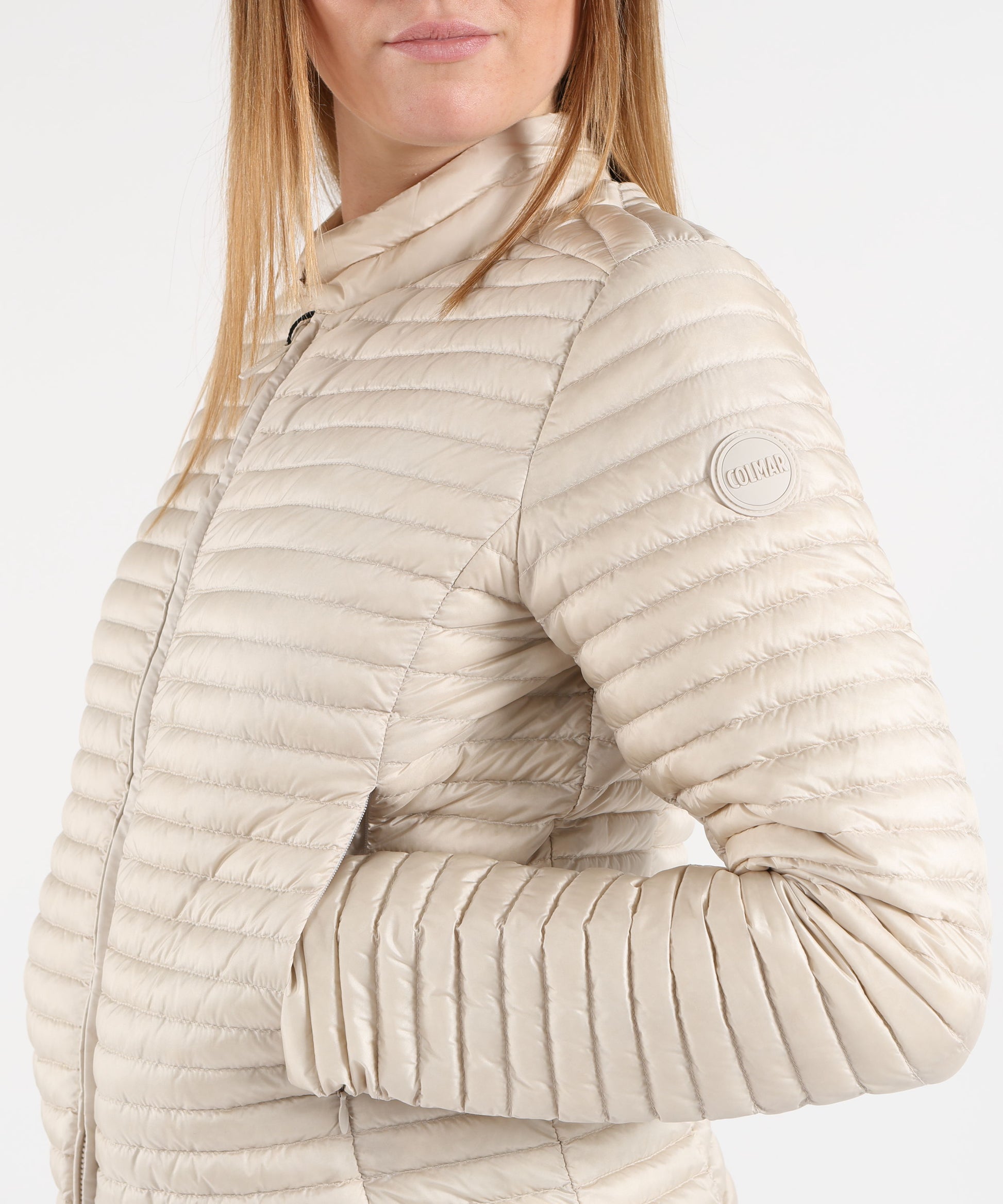 Jackets COLMAR Ultra-Lightweight Packable Puffer Jacket Porcellana | COLMAR