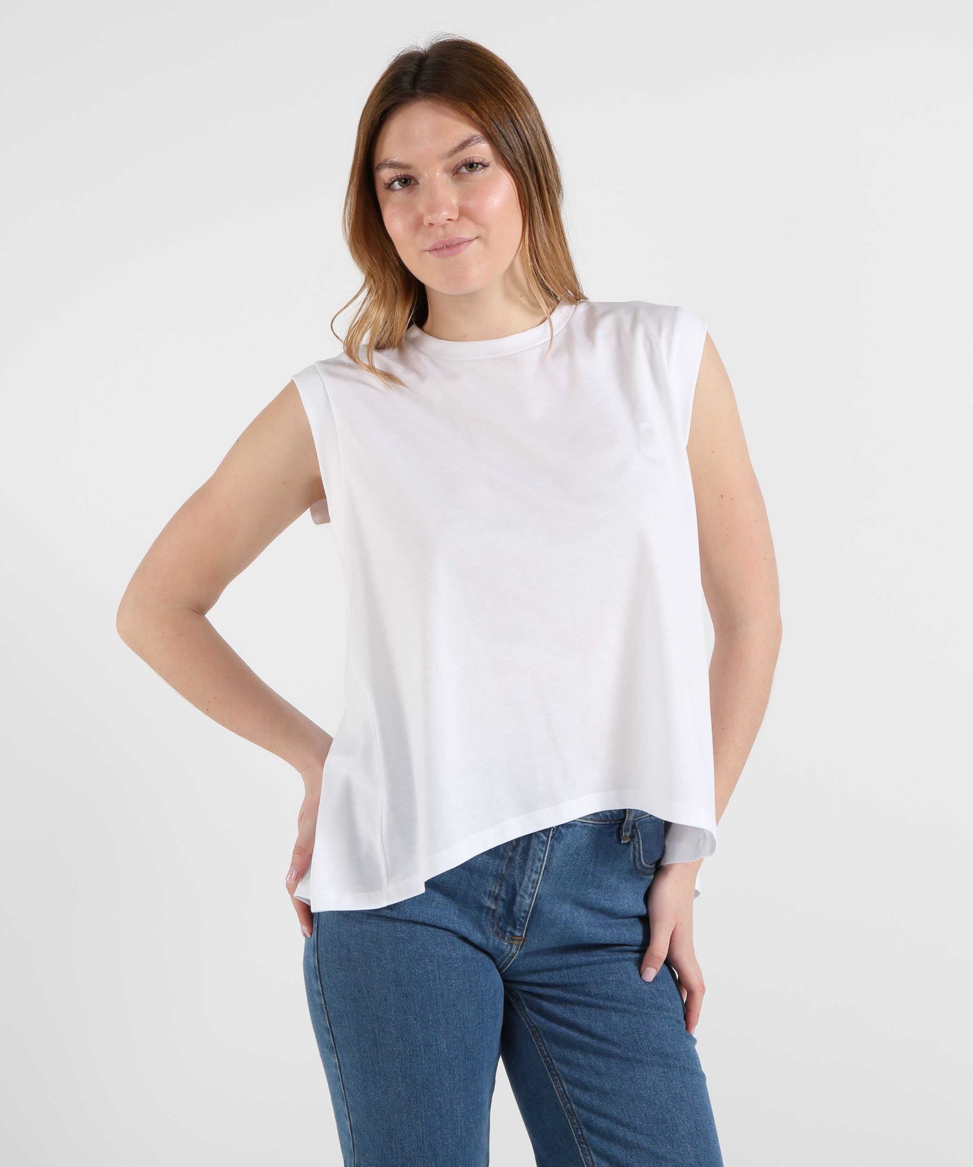 T-shirt DONDUP T-shirt in cotone Bianco | DONDUP