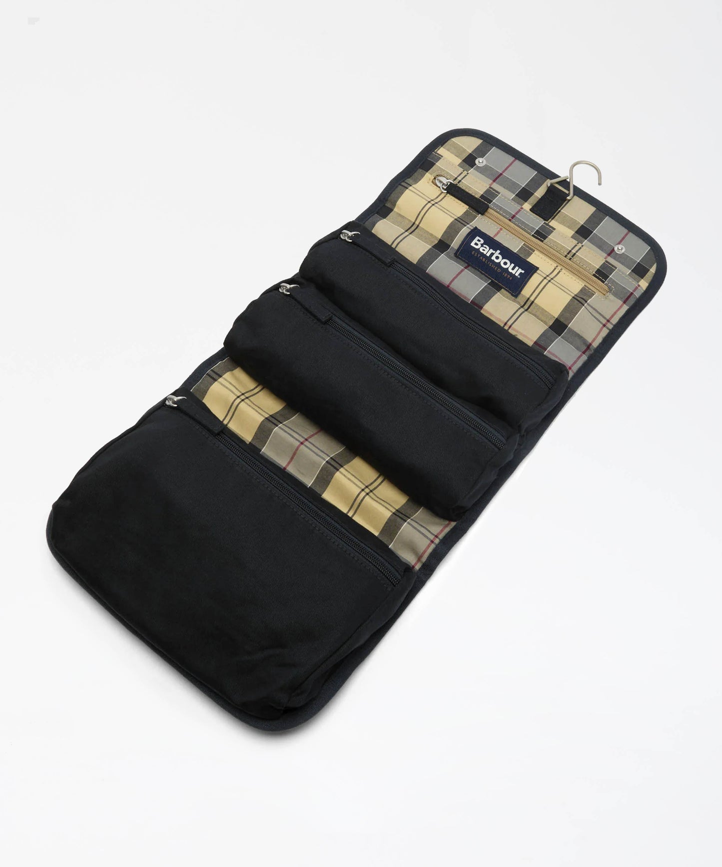BARBOUR Beauty case cerato con gancio Cascade