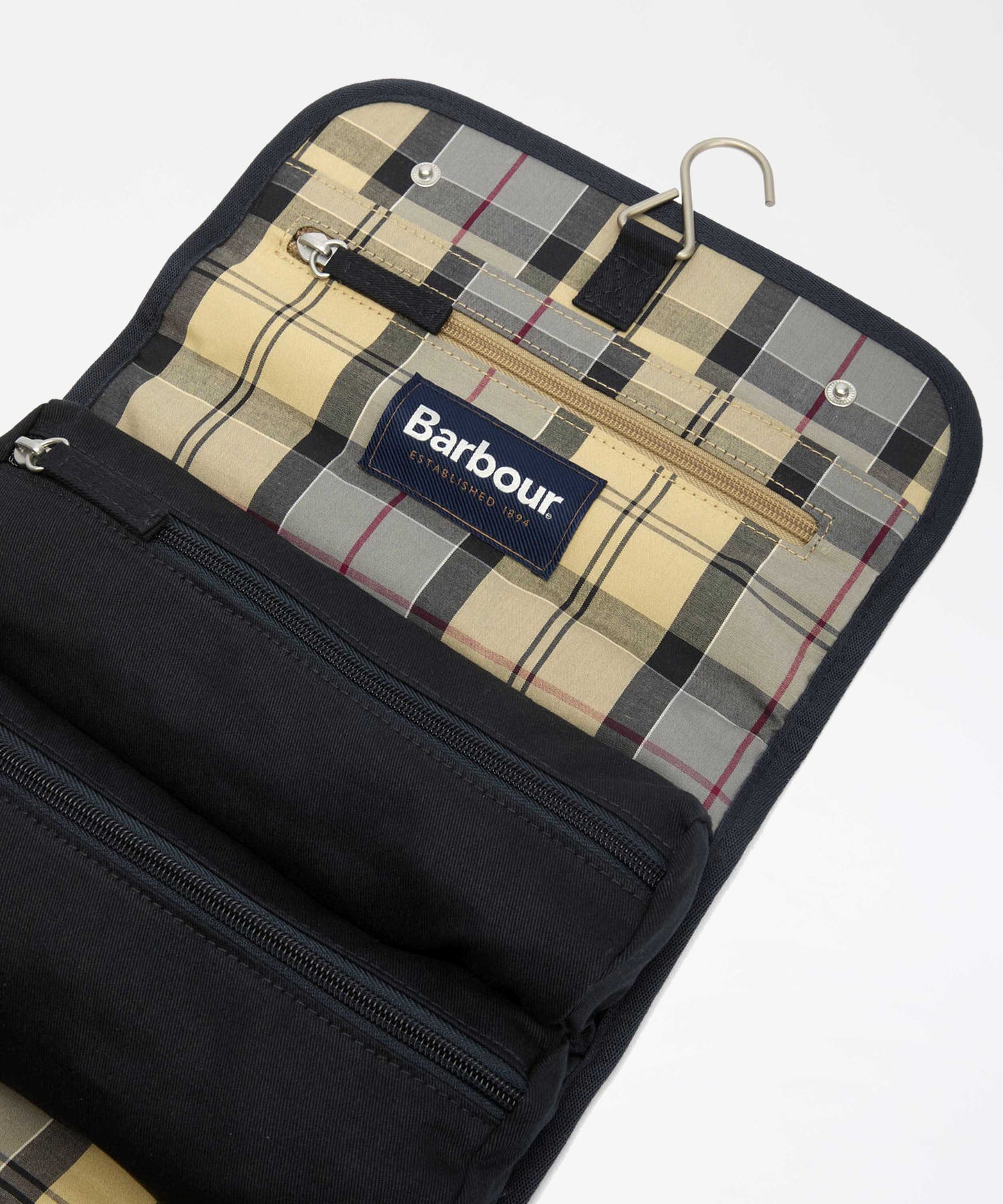 BARBOUR Beauty case cerato con gancio Cascade