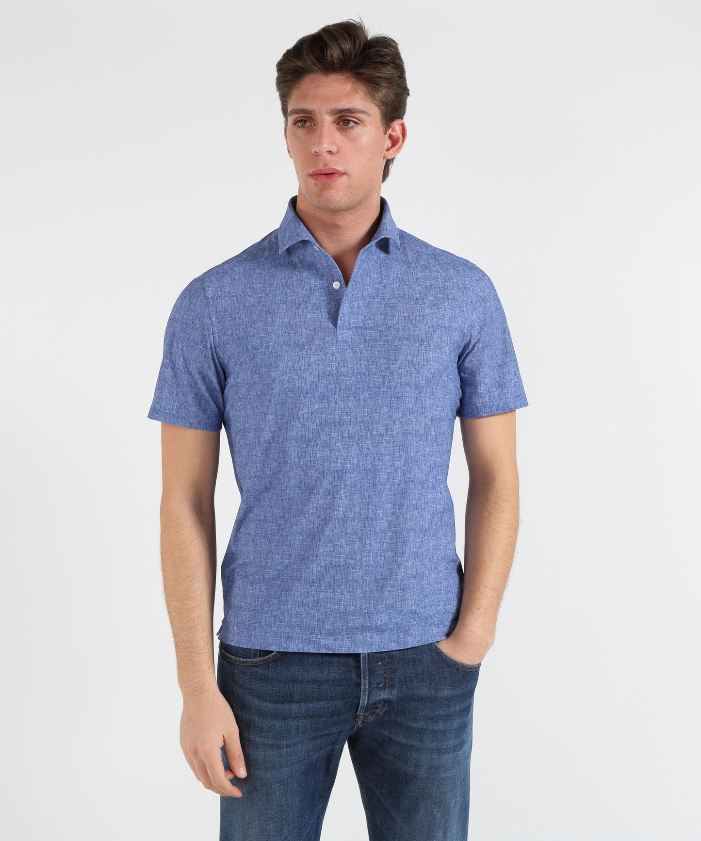 ARCHIVIUM Polo manica corta