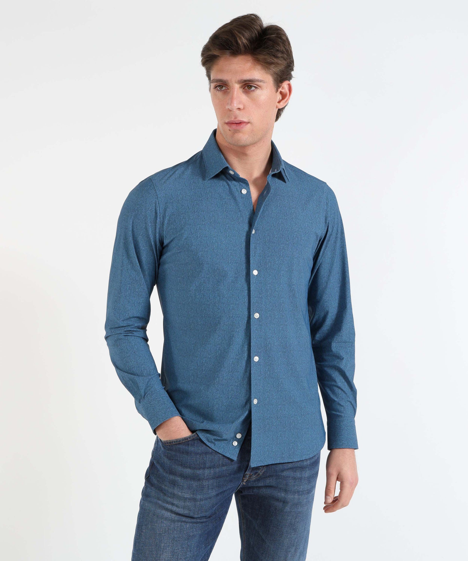 ARCHIVIUM Camicia effetto denm