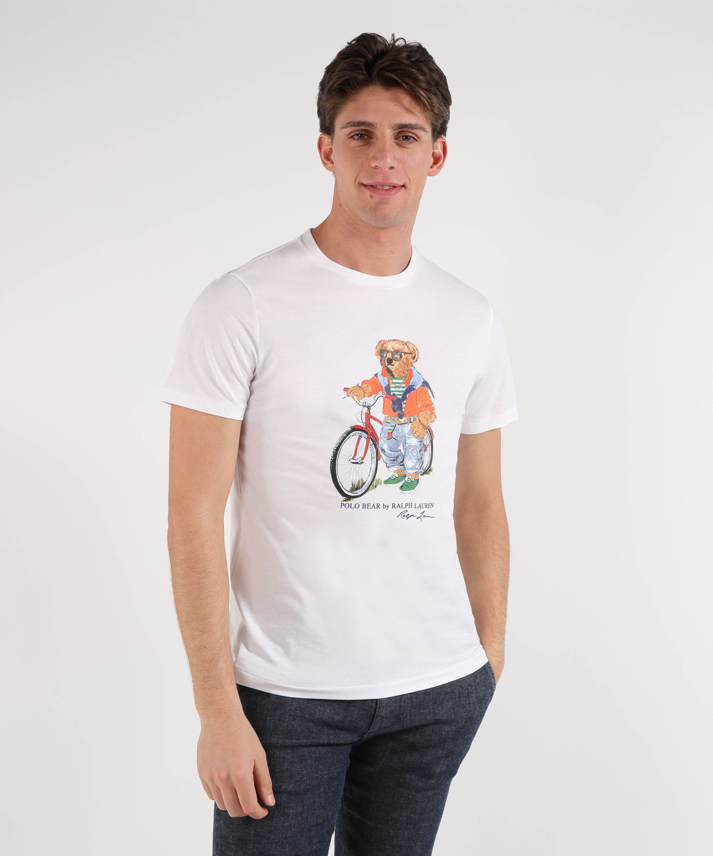 POLO RALPH LAUREN Maglietta Polo Bear Custom Slim-Fit