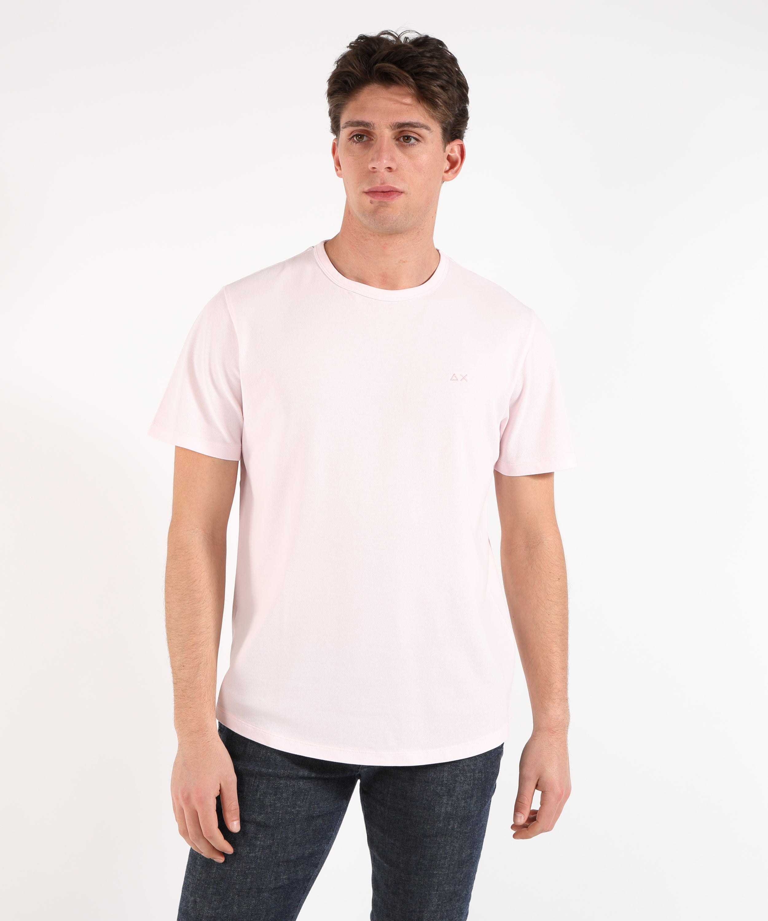SUN 68 T-shirt piquet cold dye