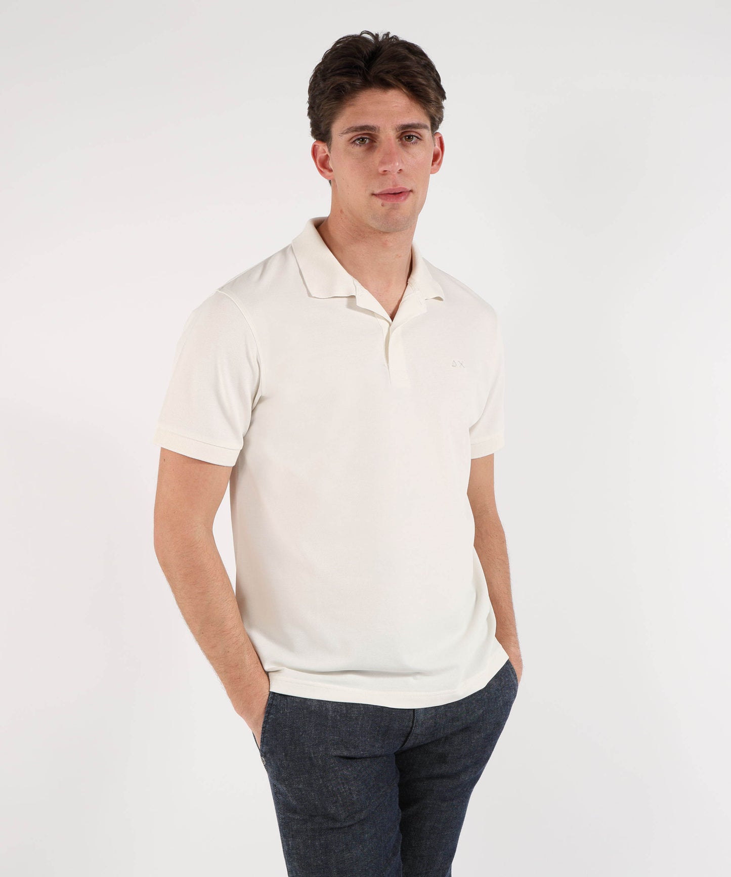 SUN 68 Cold-dye polo shirt