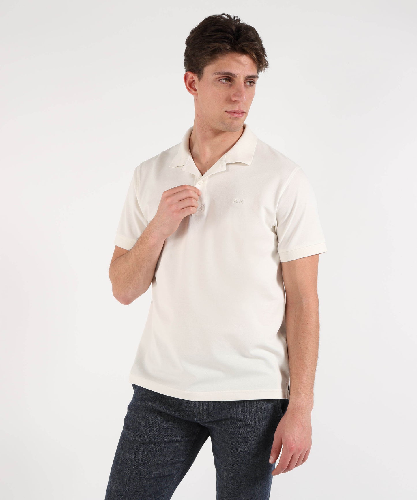 SUN 68 Cold-dye polo shirt